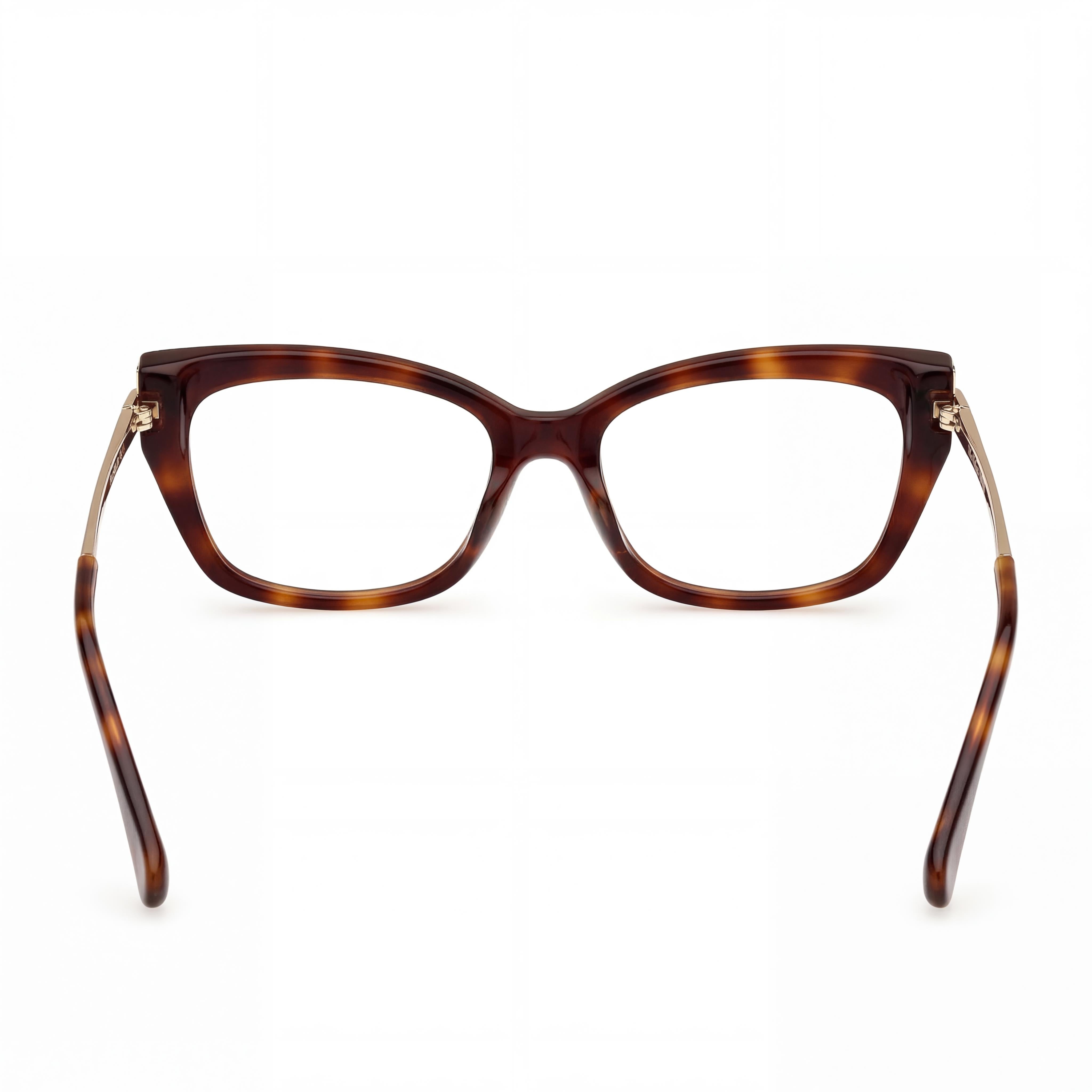 Gafas de sol polarizadas MaxMara para mujer con montura de plástico habana oscuro, lentes multicolor, 53-17-140, Photo 4