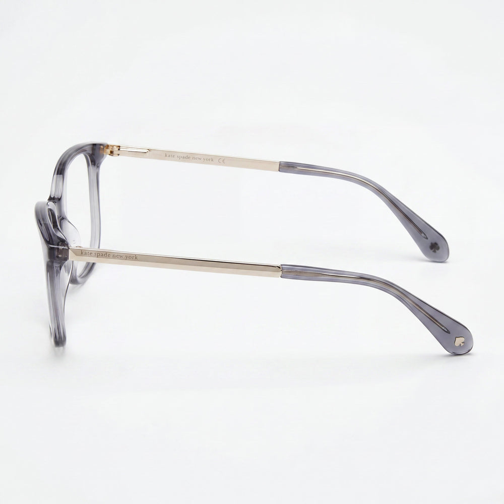 kate spade new york Modern Collection Women's Grey Frame Polycarbonate Lenses Optical Eyeglasses 50mm