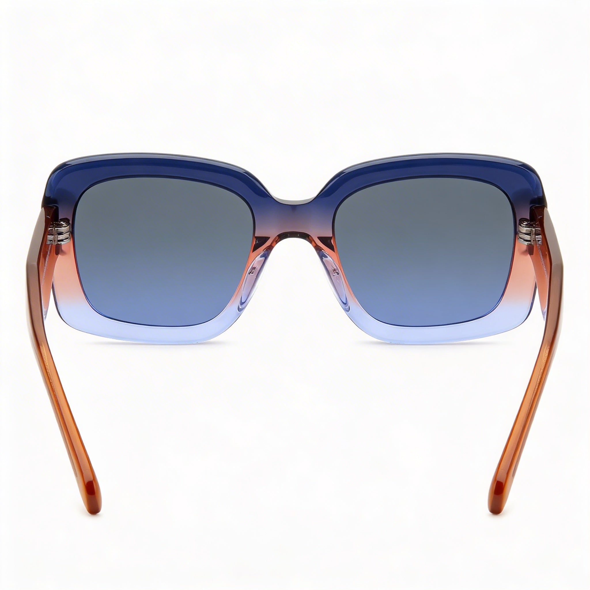 kate spade new york Bellamy/S Women's Plastic Beige Grey Frame Blue Beige Lens 52mm UV Protected Non-Polarized Sunglasses, Photo 4
