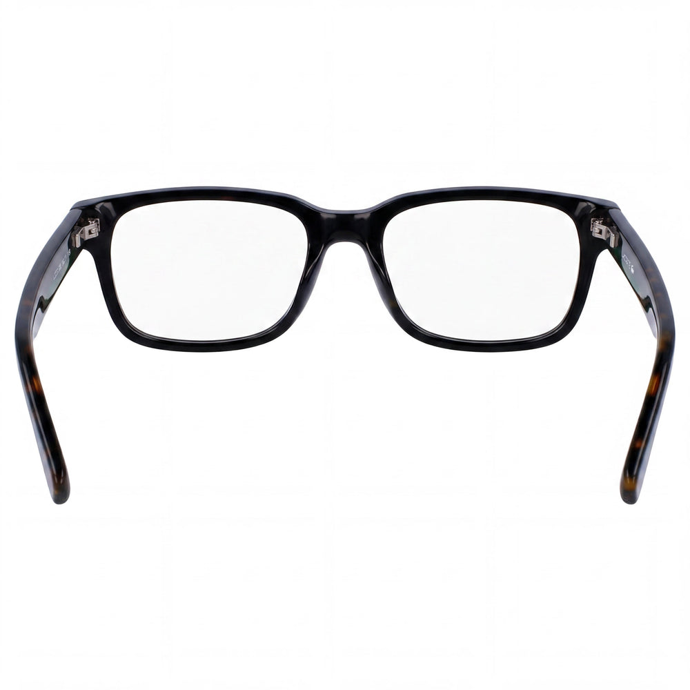 Lacoste L2910 Modern Sport Unisex Eyeglasses, Black Acetate Full-Rim Frame, 55mm Lens Width