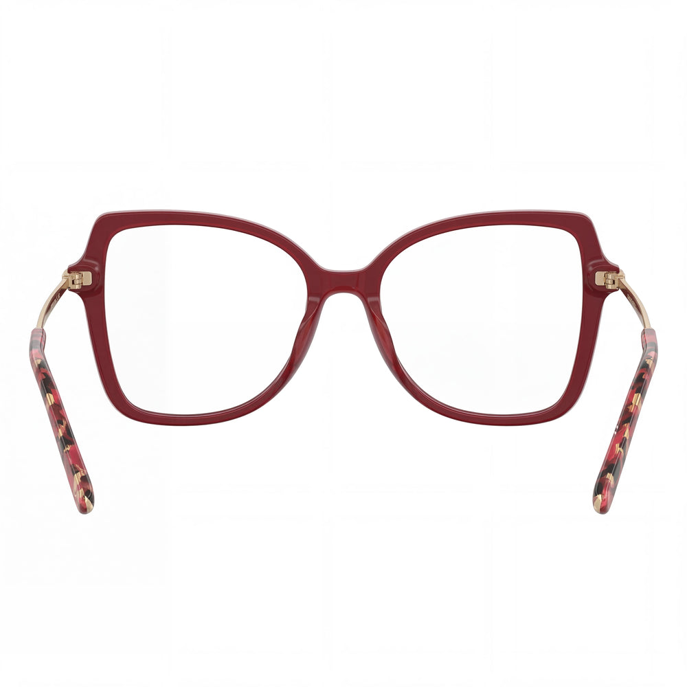 Gafas Carolina Herrera Clásicas para Mujer, Plástico, Sin Graduación, Havana Dorado, Talla 53mm