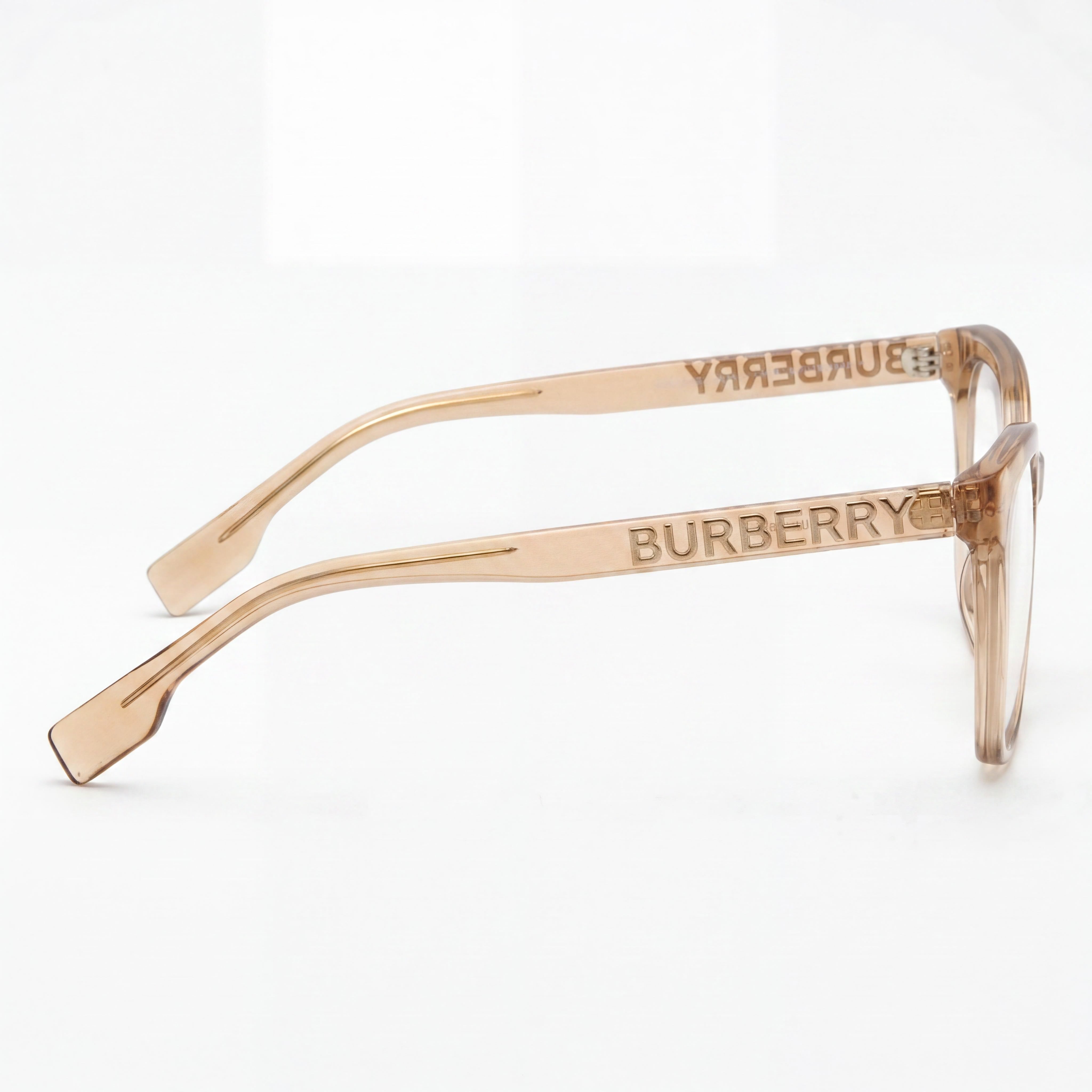 Gafas de sol Burberry Be 2364f para mujer, de plástico, color marrón claro, con montura de ojo de gato, 54 mm, Photo 2