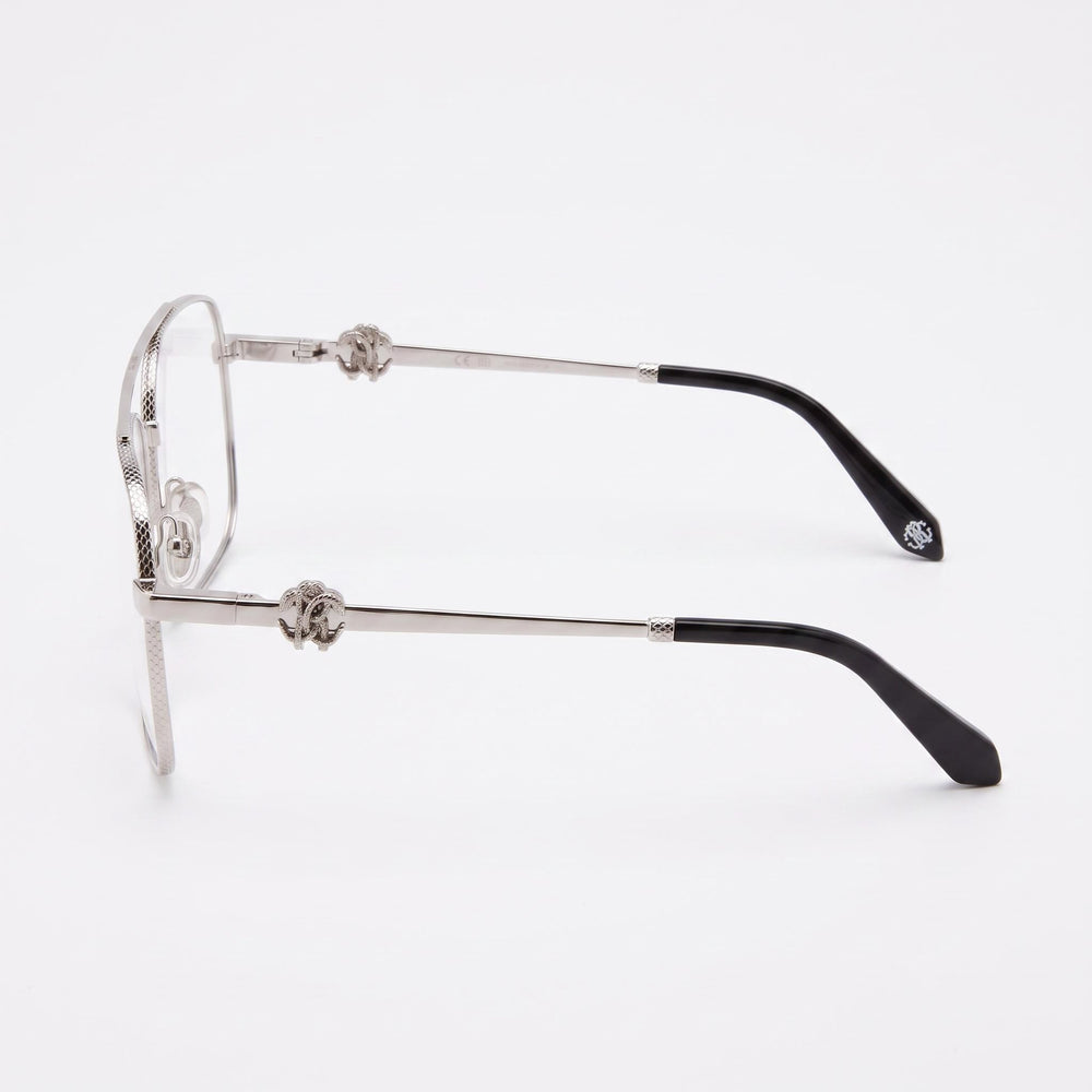 Just Cavalli VRC028 Rose Gold Aviator Unisex Eyeglasses, Metal 58mm