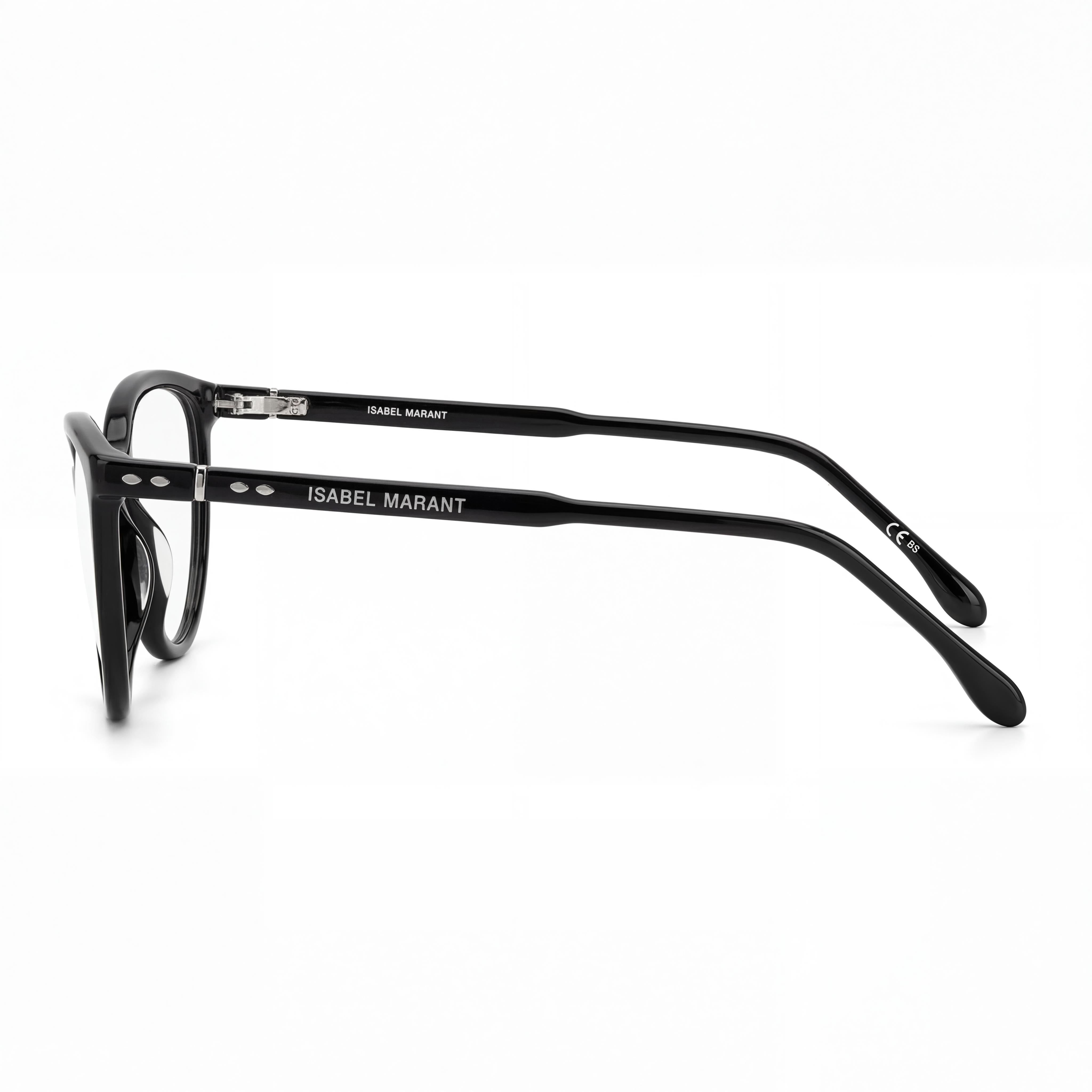 Isabel Marant Im 0065 Modern Style Unisex Sunglasses, Black Polycarbonate Lenses, 55-16-140mm, Photo 2