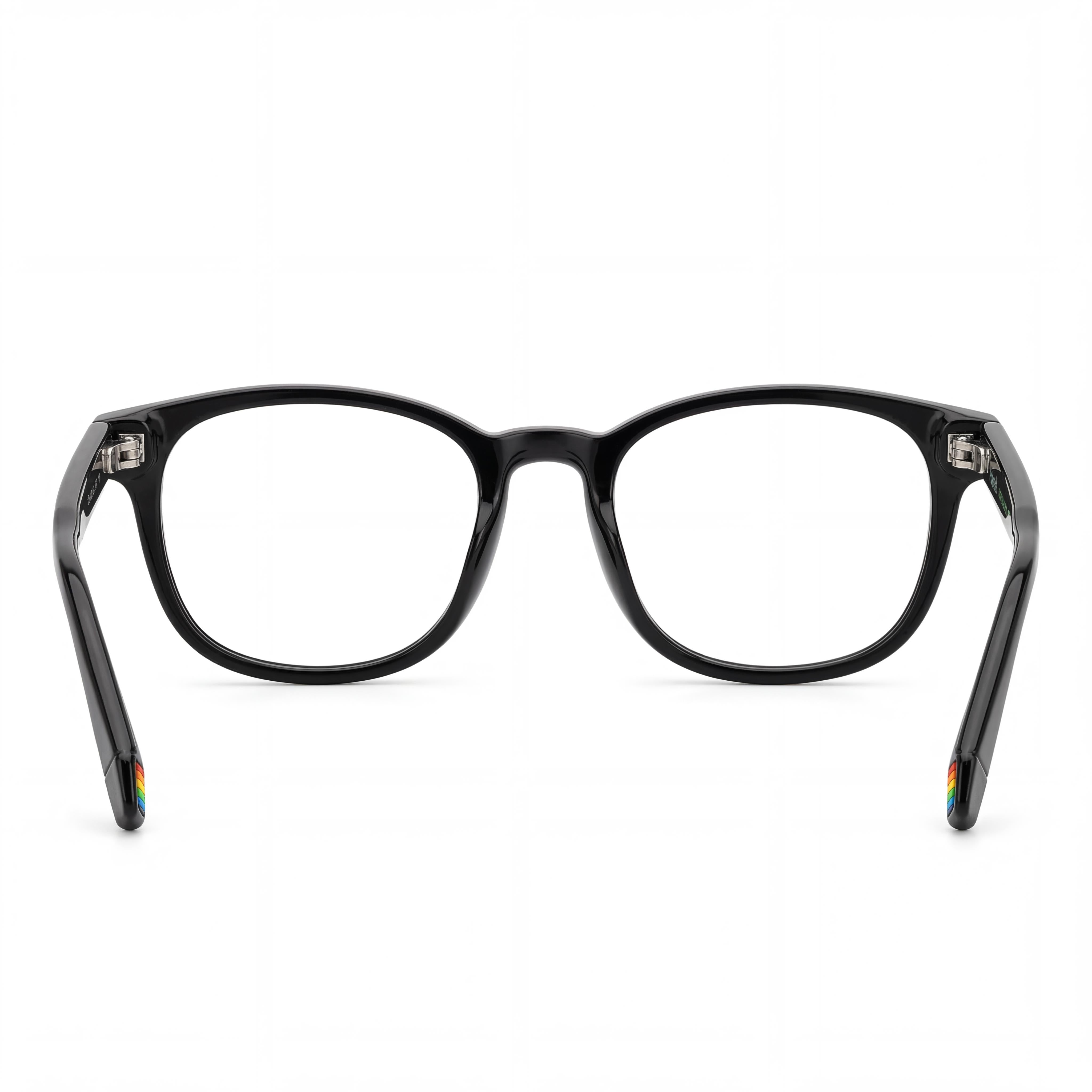 Polaroid Classic Unisex Black Plastic Frame with Black Polycarbonate Lenses Sunglasses 52mm Lens, 19mm Bridge, 145mm Temple, Photo 4