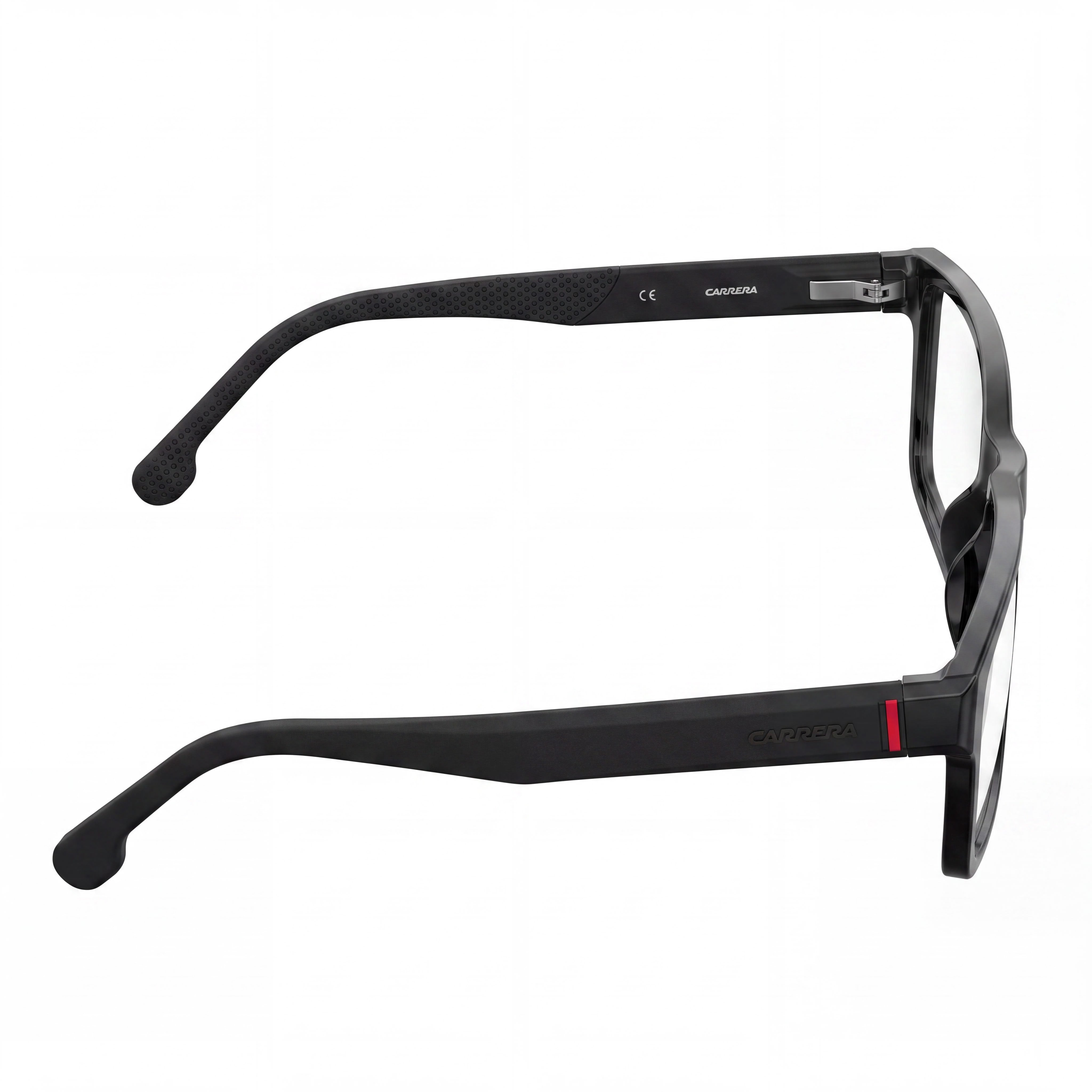 Carrera 8852 Men's Black Plastic Frame Non Eyeglasses with Black Demo Lenses 57mm, Photo 3
