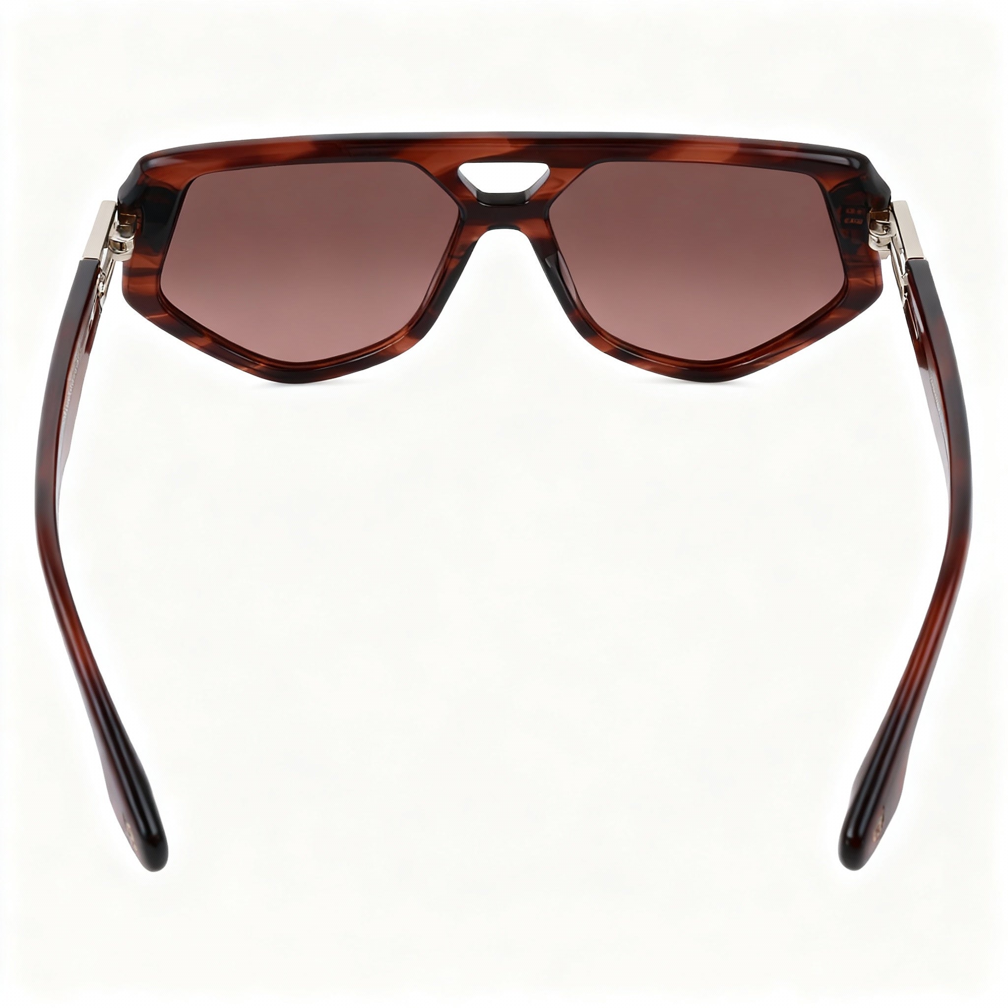 Victoria Beckham VB681S Women's Red Striped Fashion Sunglasses, 58mm Lens, 15mm Bridge, 145mm Temple