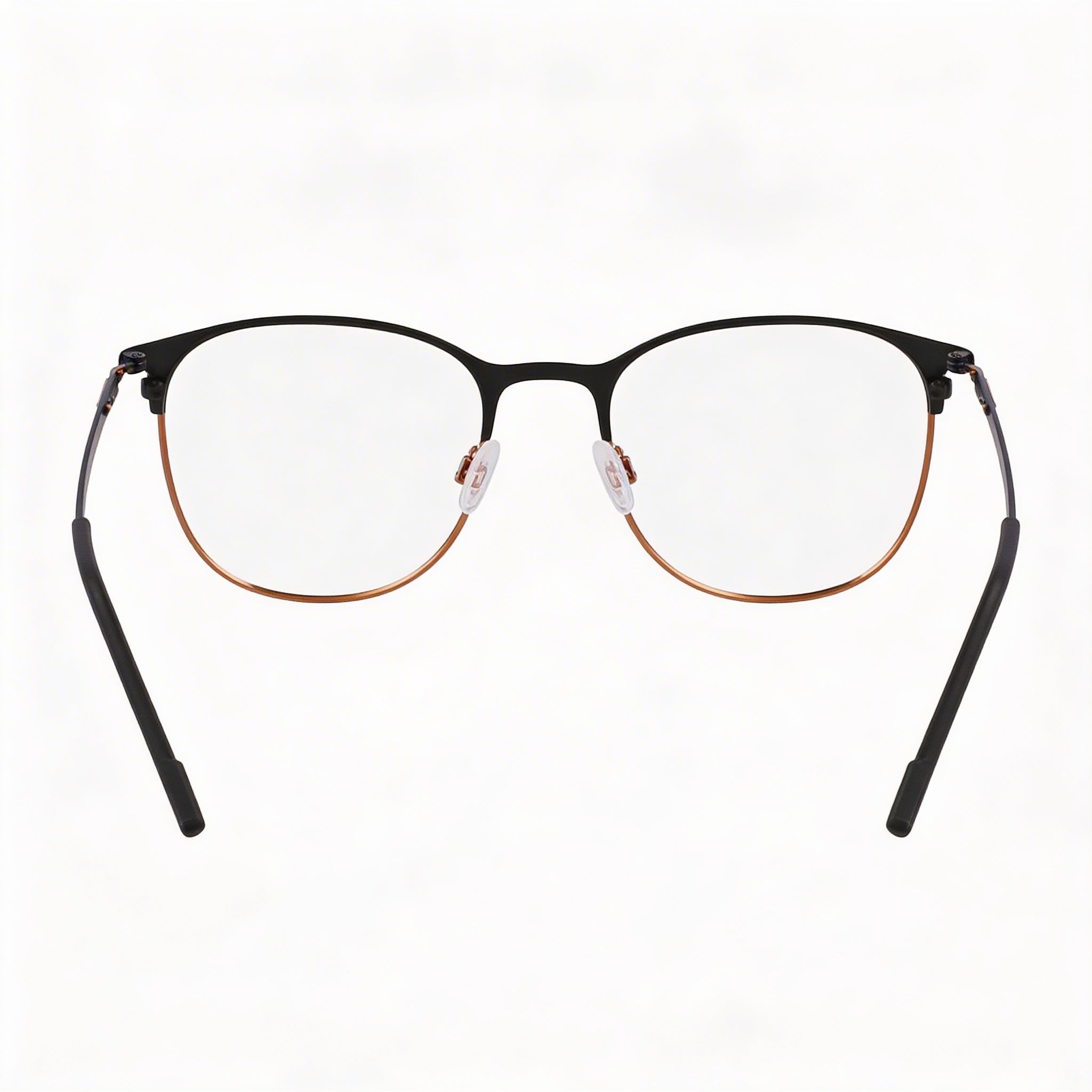 Armazón para gafas Flexon Casual Unisex de titanio negro mate, listo para lentes recetados 51/20/145, Photo 2