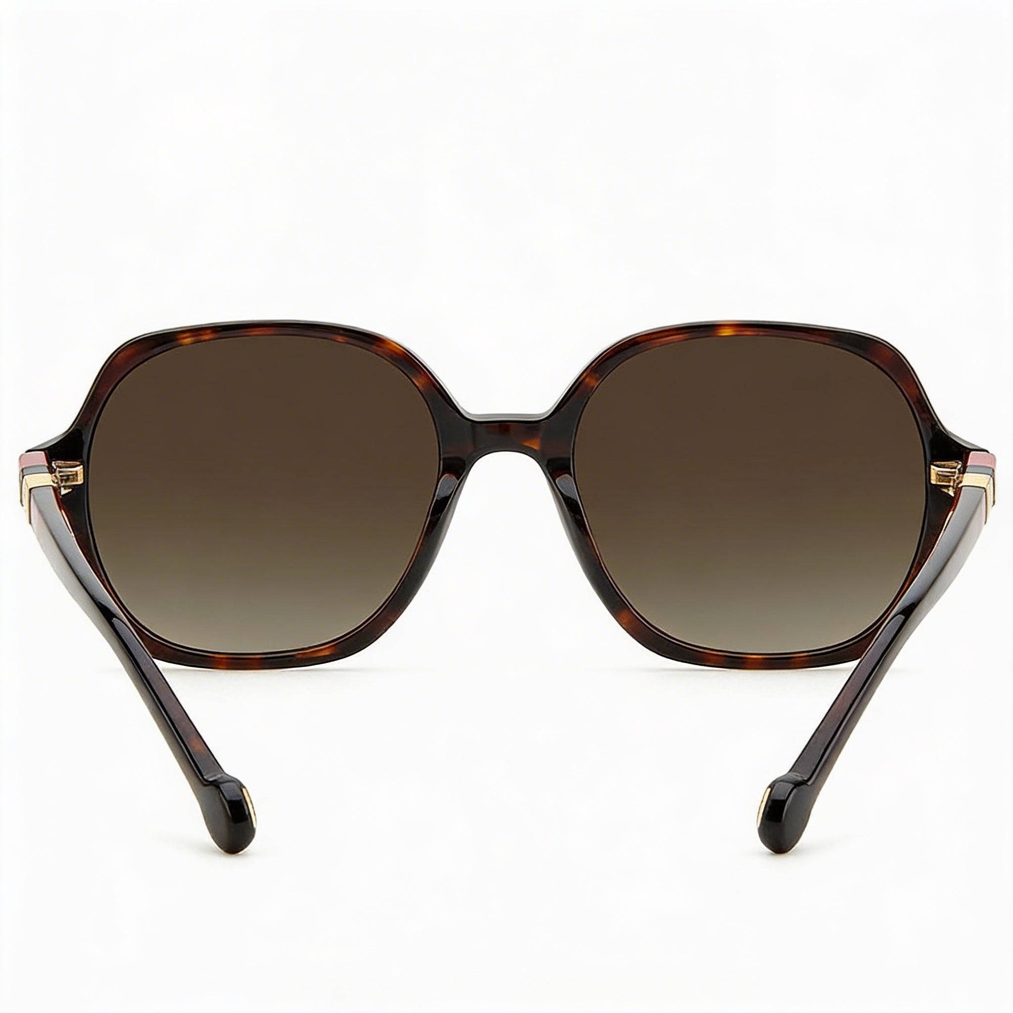 Carolina Herrera HER 0106/S Women's Classic Acetate Non-Polarized Havana Red Sunglasses 55mm, Photo 2