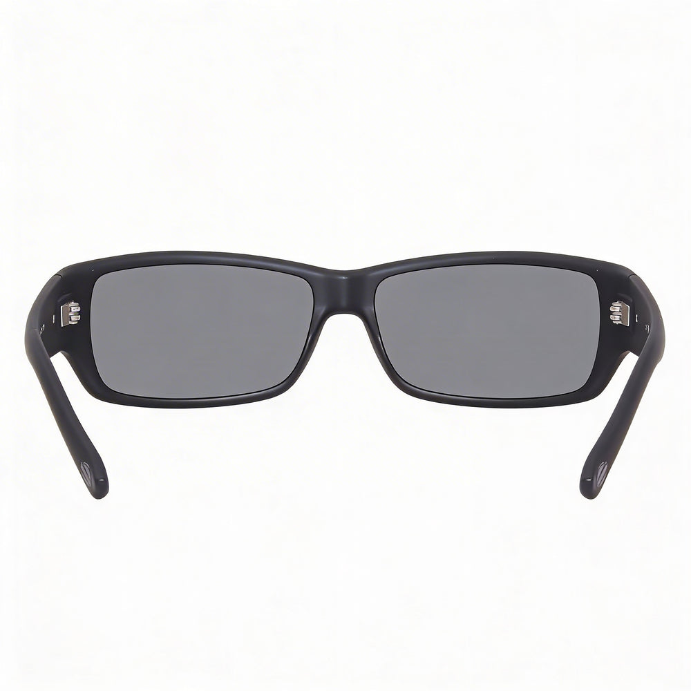 Gafas de sol polarizadas de policarbonato rectangulares Harley-Davidson Hd0860x para hombre, negro mate 62-14-37