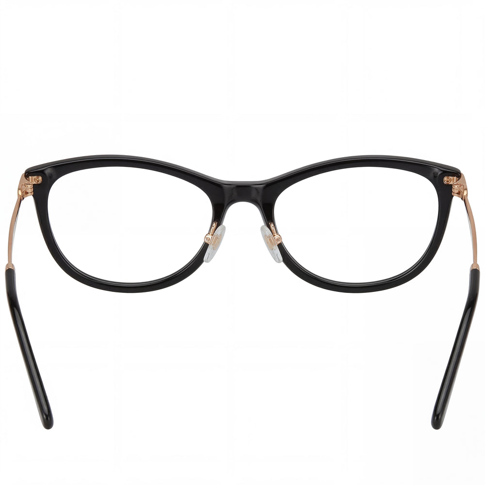 Montura de gafas rectangular Marc Jacobs para mujer con montura y lentes de acetato en color negro, 53 mm