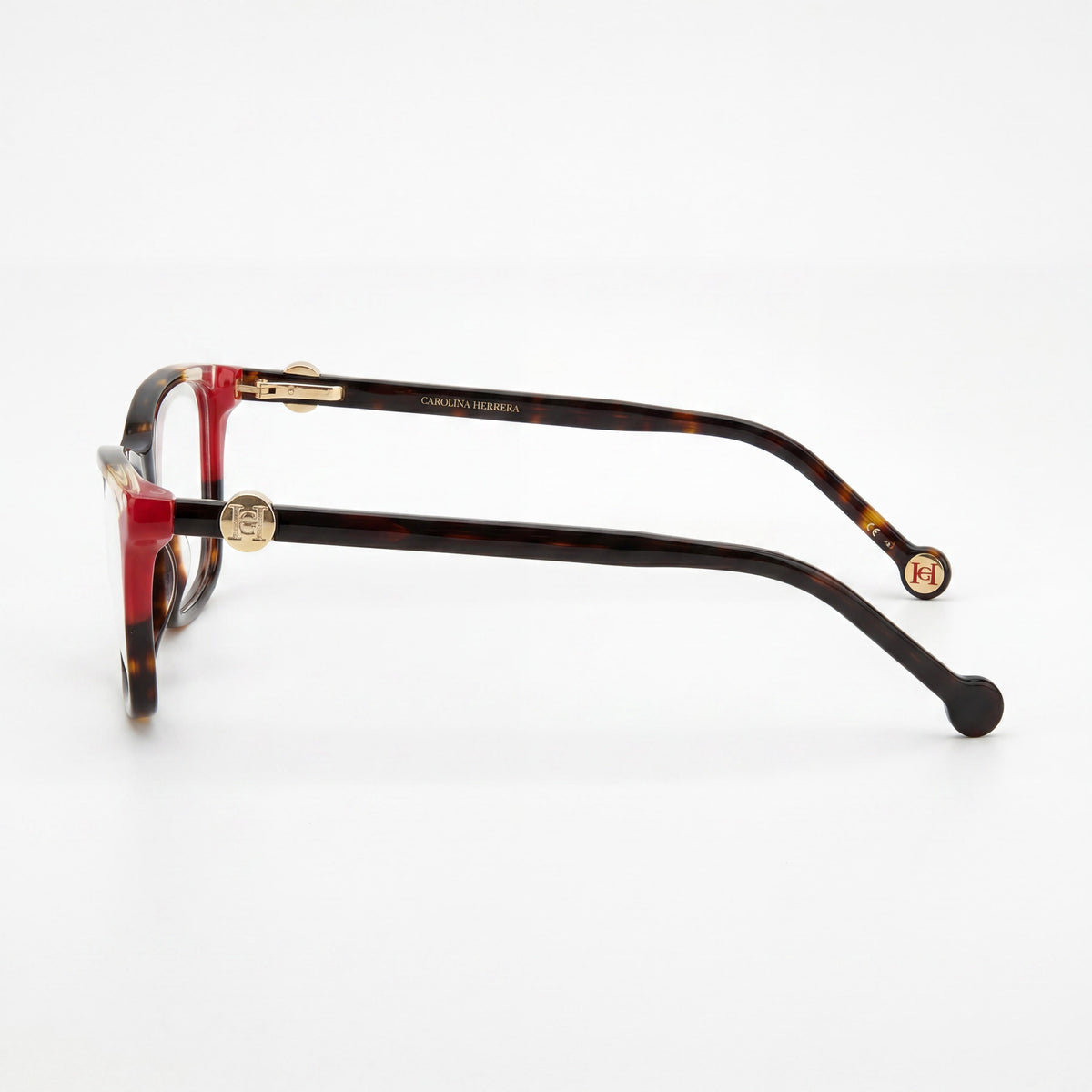 Carolina Herrera Modern Her 0114 Women's Acetate Havana Red Non-Polarized Sunglasses 100% UV Protection 54mm, Photo 2