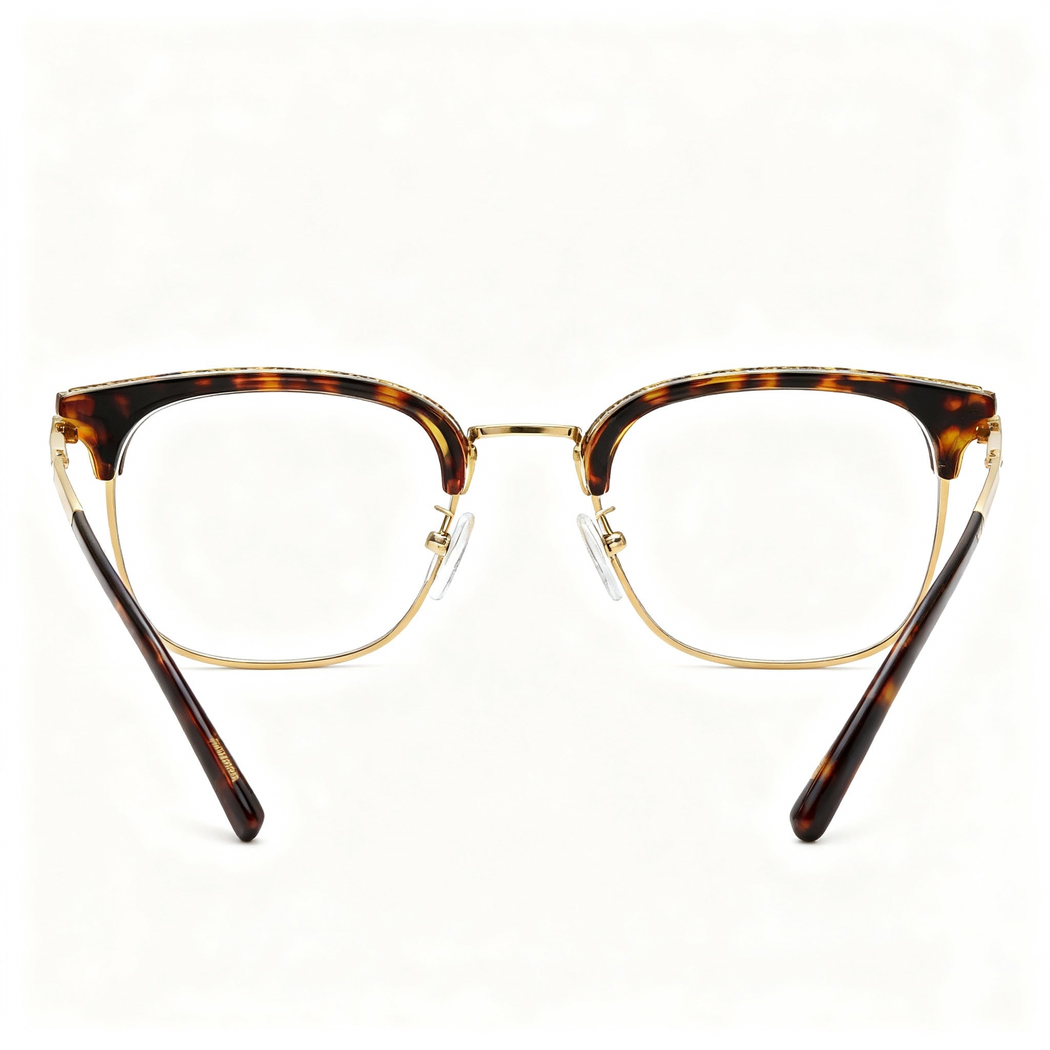 Chopard Men’s VCHG59 Classical Style Dark Havana Metal Frame Eyeglasses, 51mm Lens, Photo 4