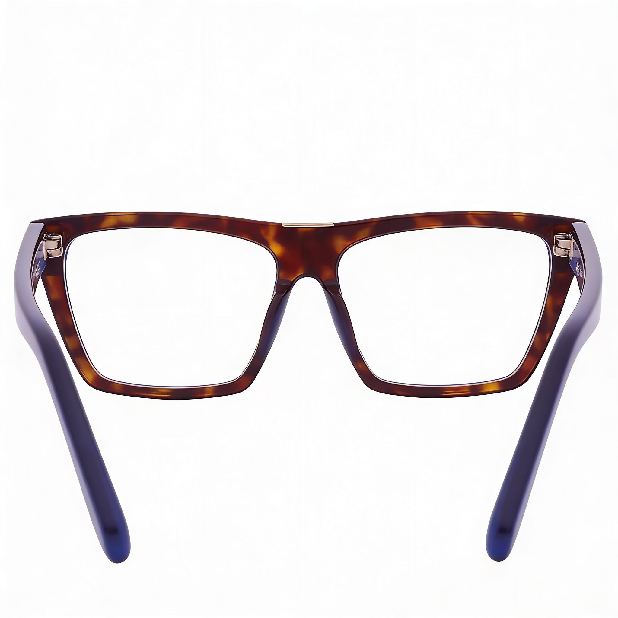 Tom Ford FT5912-B Women's Havana Browline Full-Rim Plastic Blue Light Block Eyeglasses 57mm, Photo 4