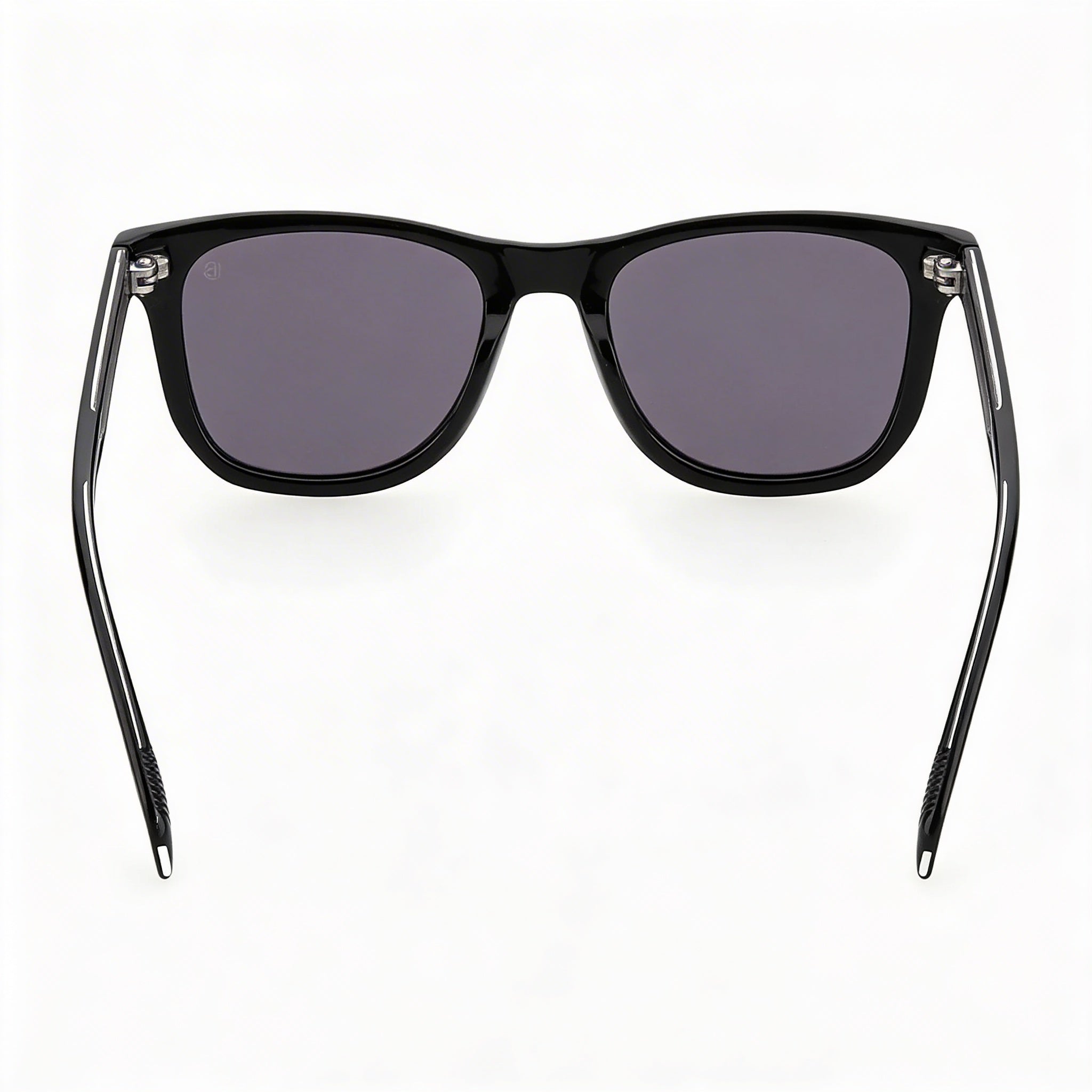 David Beckham Db 1006/S Men's Acetate Square Full Rim Black Grey Clip-on Polarized Sunglasses 50mm, Photo 3