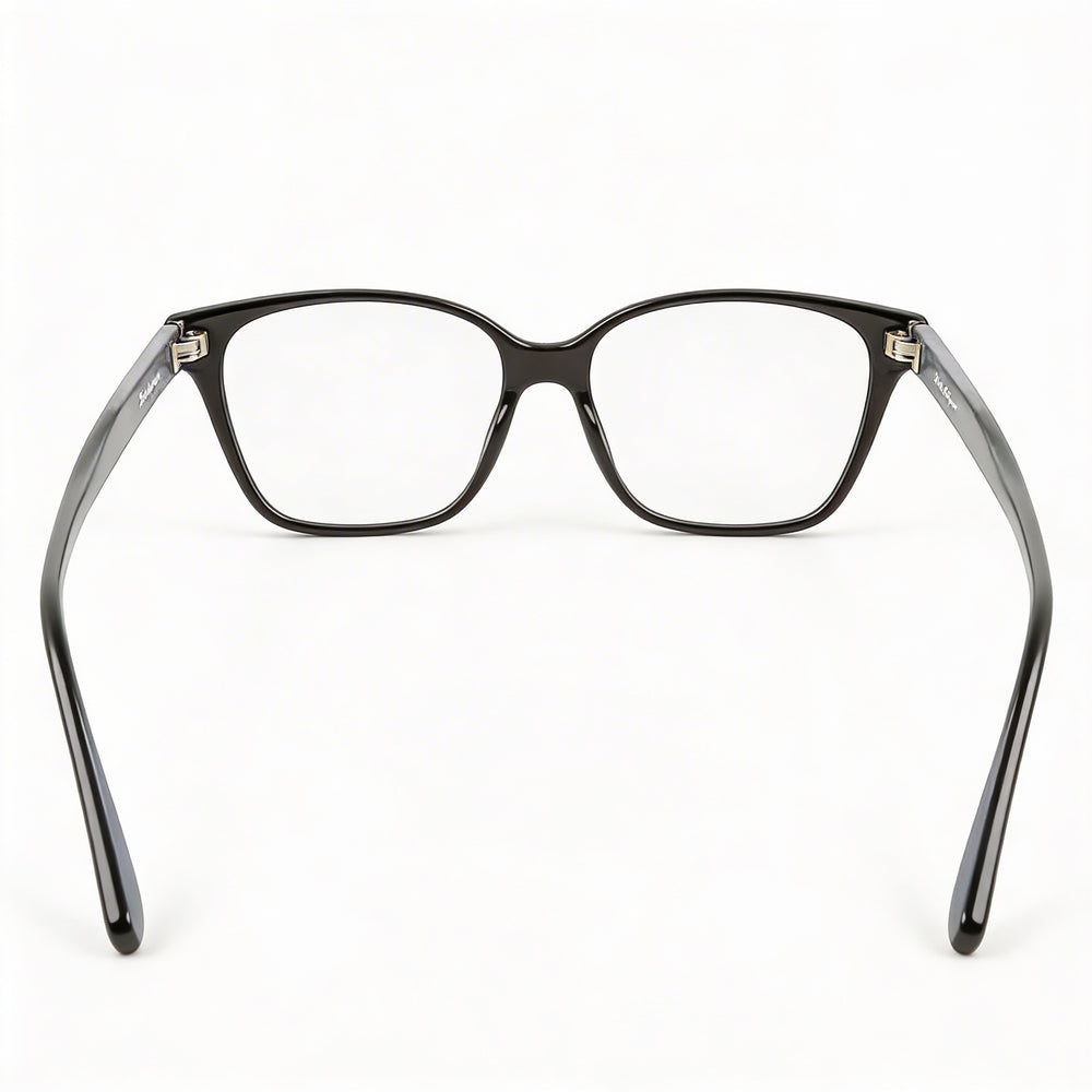 Salvatore Ferragamo SF2928 Gafas Unisex Rectangulares Modernas de Acetato Negro 52mm
