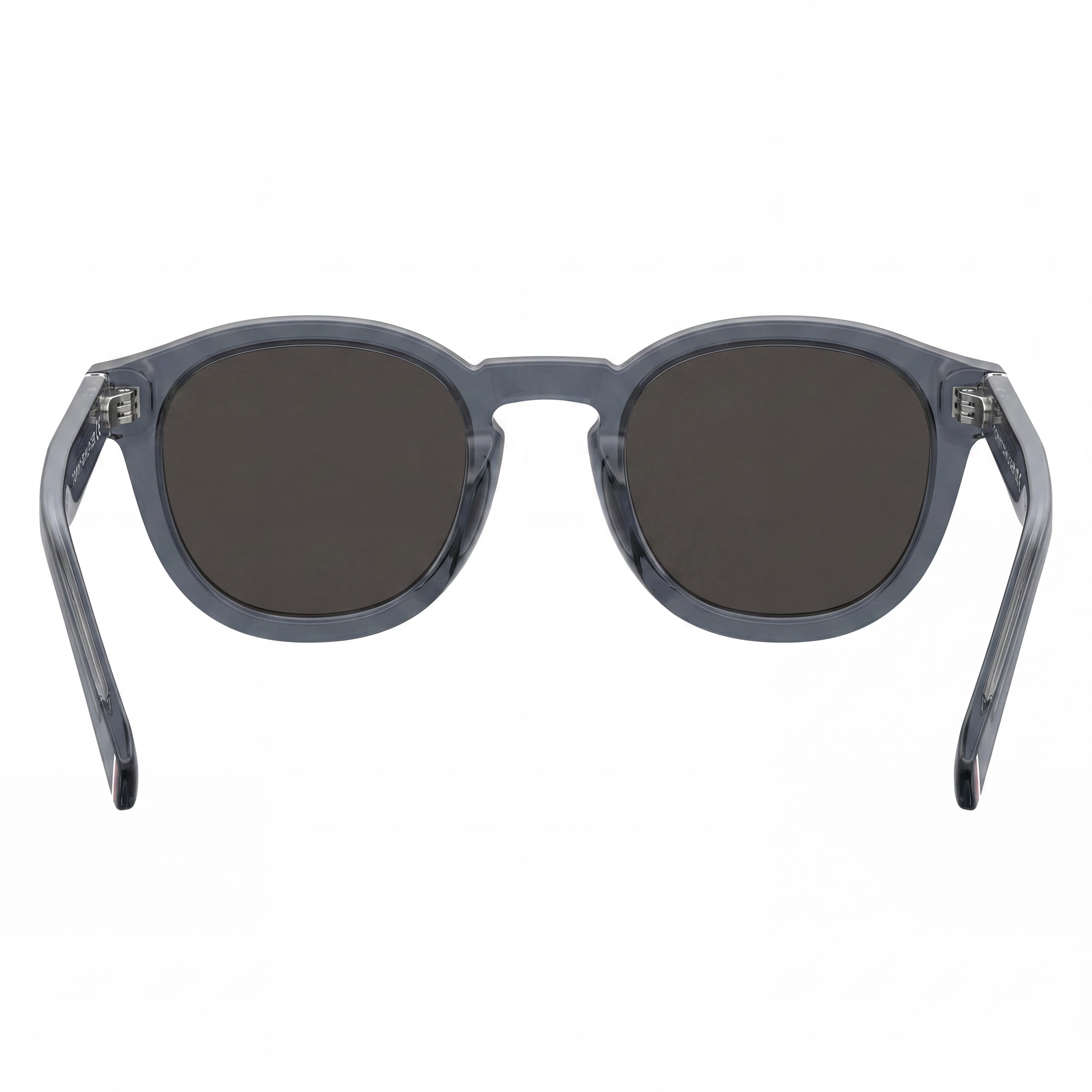 Tommy Hilfiger Modern Preppy Unisex Eco Acetate Blue Gray Black UV Protection Non-Polarized Sunglasses 49mm, Photo 4
