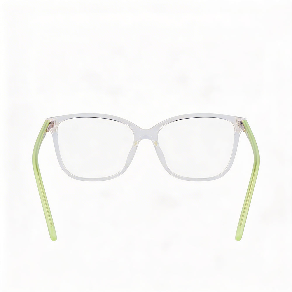 Gafas de vista DKNY Dk5052 para mujer con montura de propionato, acabado transparente y ancho de lente de 53 mm.
