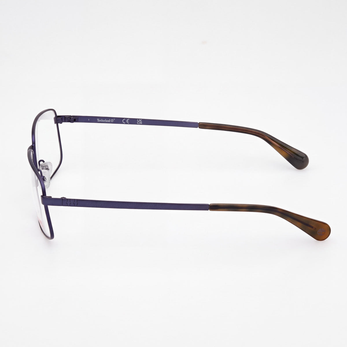 Timberland Tb50038 Gafas para Hombre Sin Metal con Lentes de Policarbonato Transparentes Azul Mate 64-18-155, Photo 3