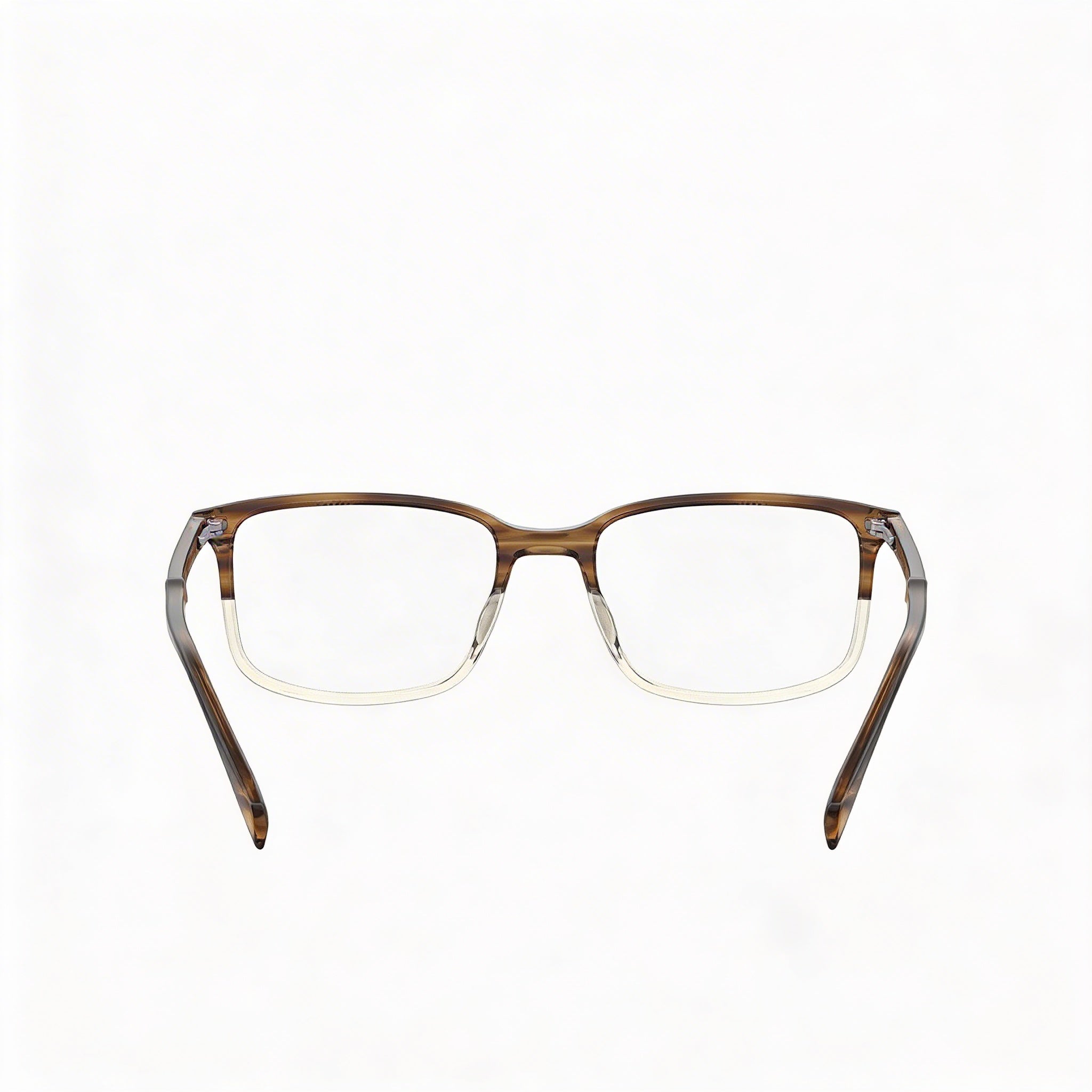 Levi's NOT Men's Brown Horn Plastic Frame Non Plastic Lenses 54-19-145mm, Photo 4