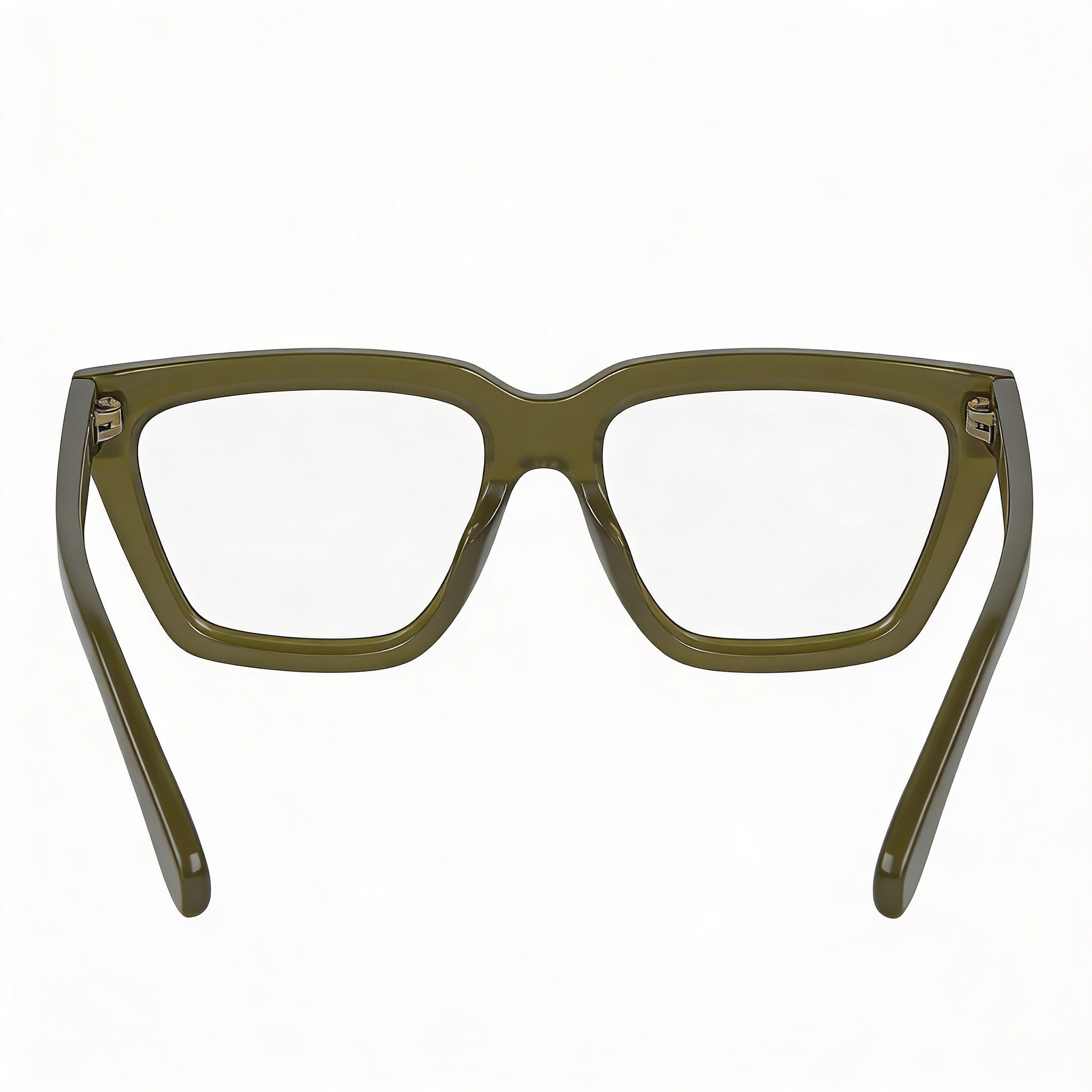 Victoria Beckham Modern VB2658 Women's Acetate Frame Sunglasses featuring Olive Lenses and Frame 53mm, Photo 4