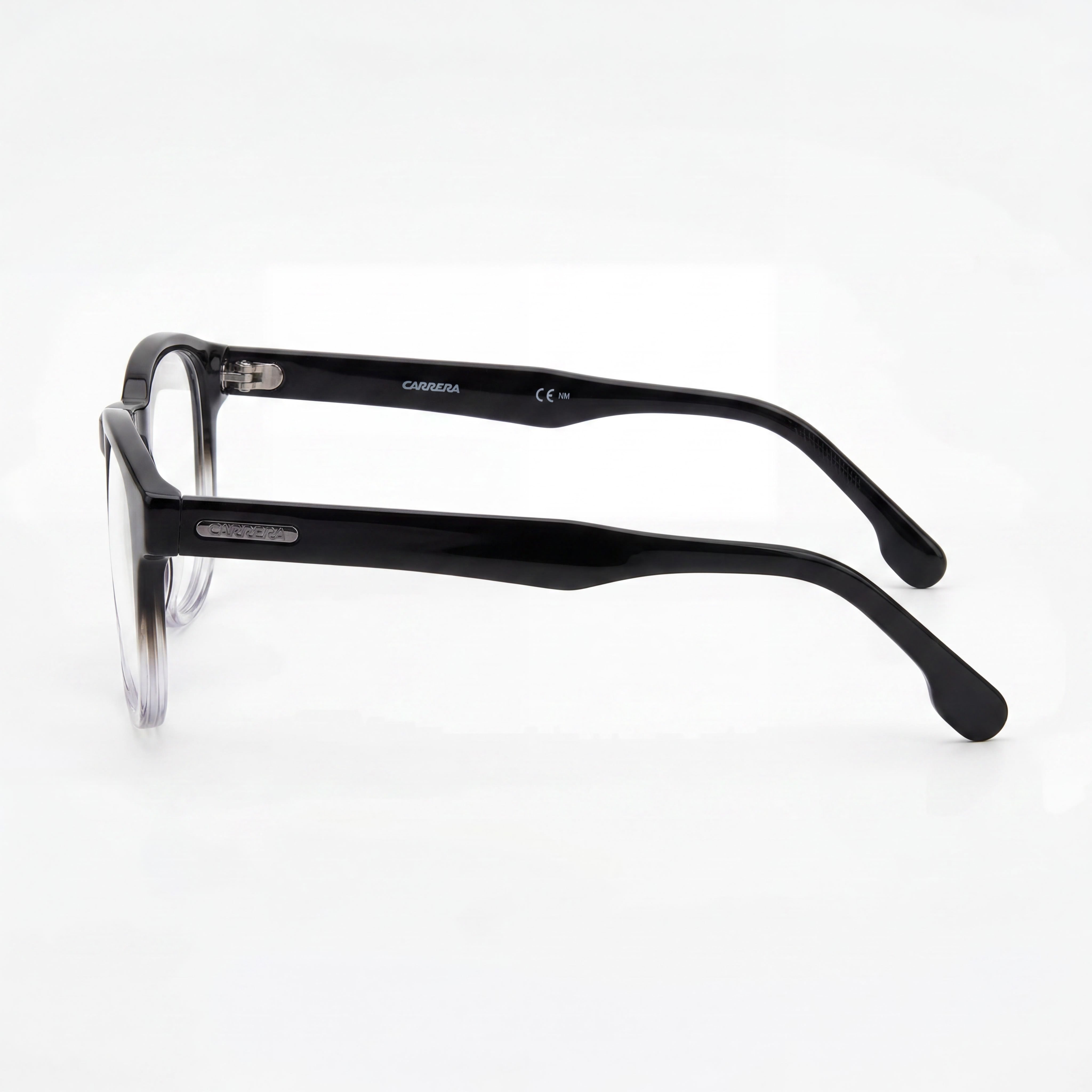 Gafas Carrera Modern para hombre, montura de acetato negro y gris con lentes de policarbonato (49 mm de ancho), Photo 3