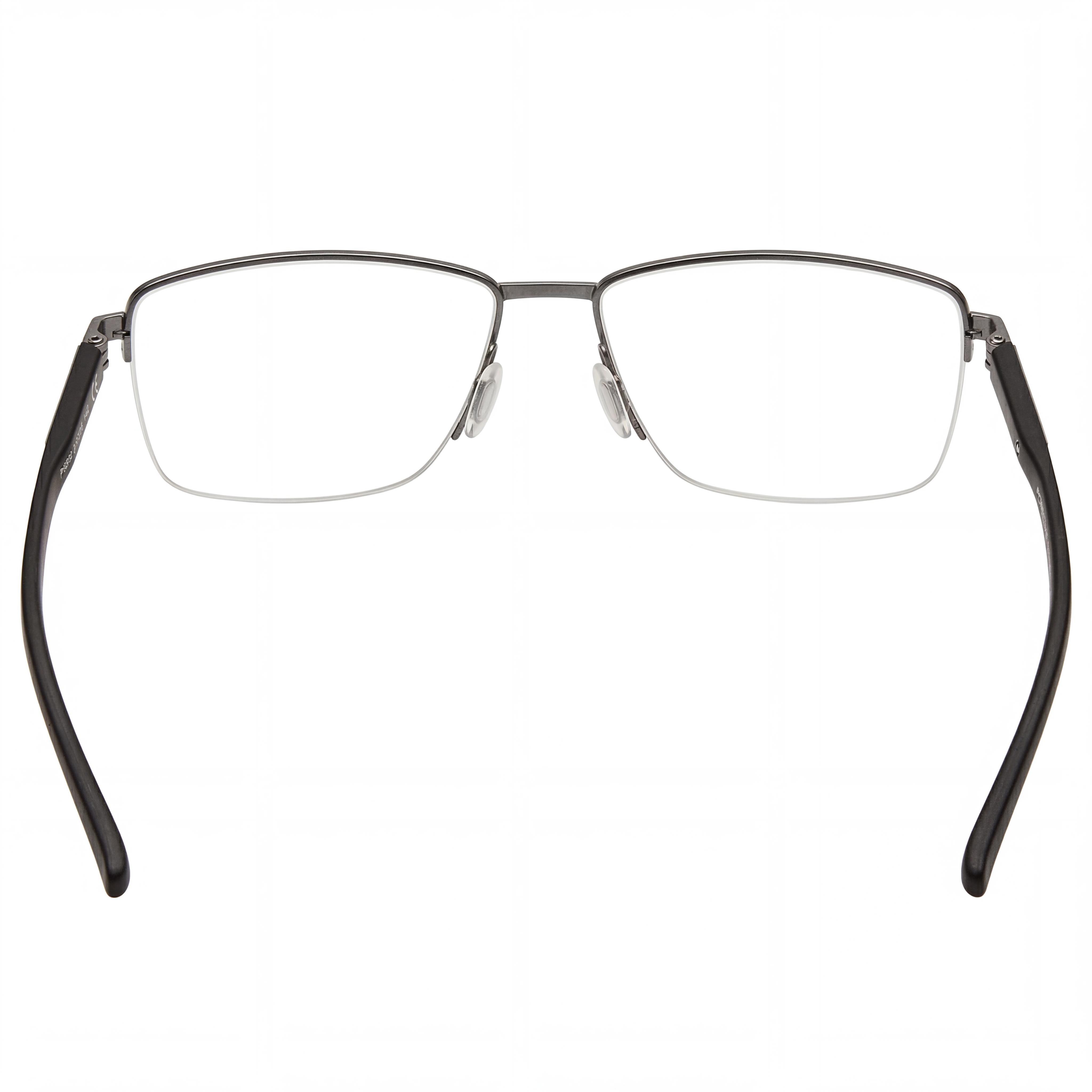 Porsche Design P8399 Men's Gun Metal Frame Transparent Polycarbonate Non-Polarized 59mm Eyeglasses, Photo 4