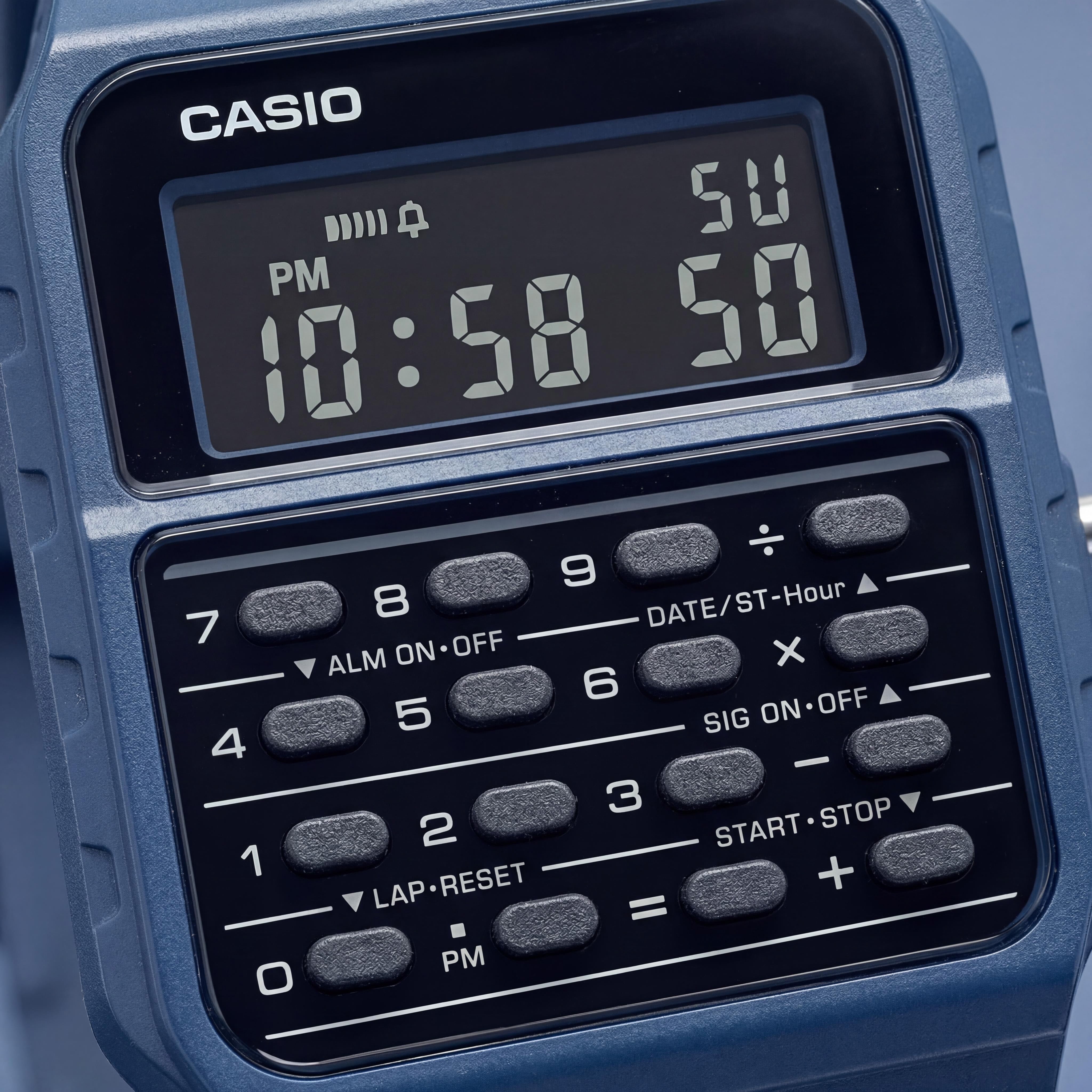 Casio Vintage Calculator CA53WF-2B Unisex Watch, 33mm, Photo 2