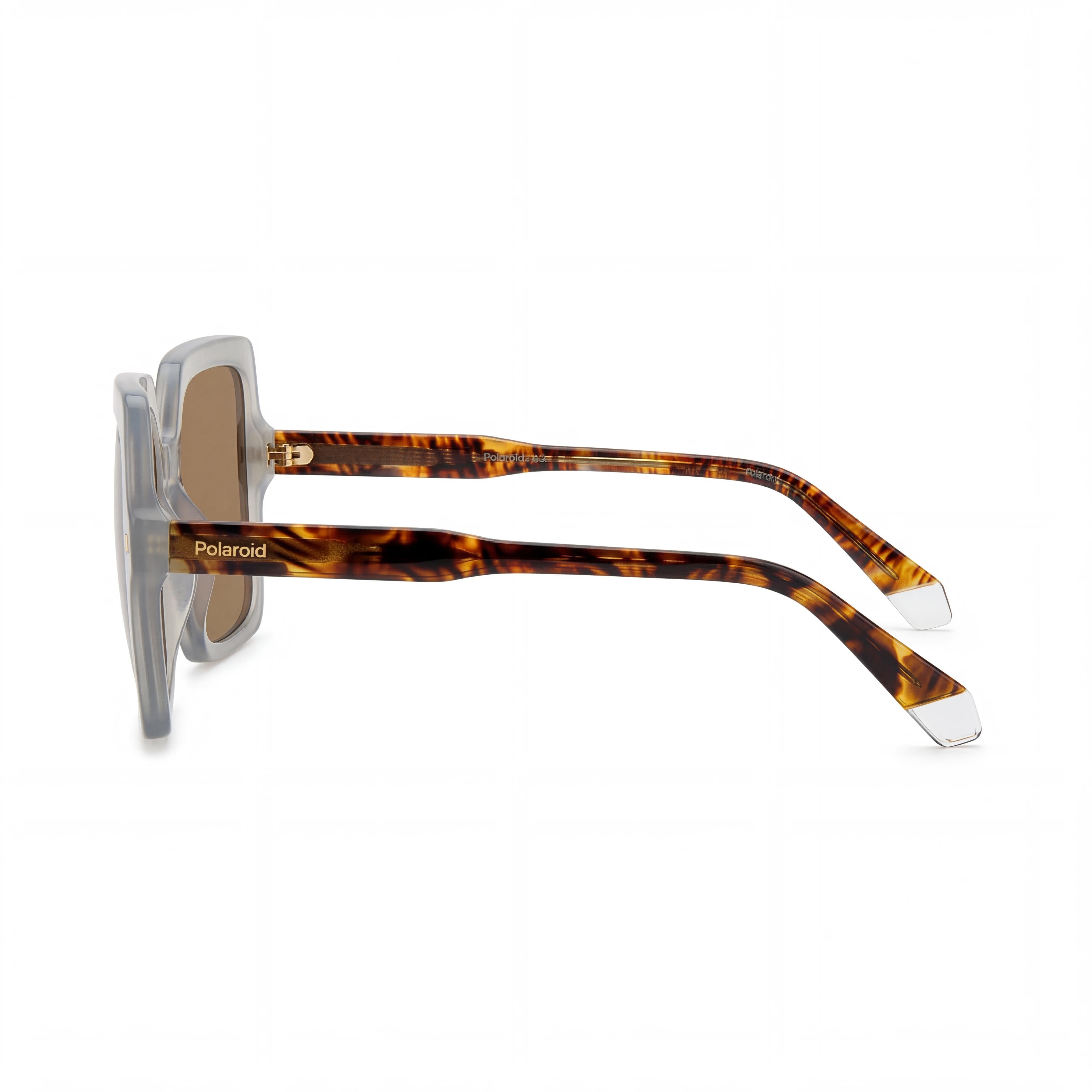 Polaroid Casual Women's Green Acetate Frame Bronze Polarized UV Protected Sunglasses 55mm, Photo 3