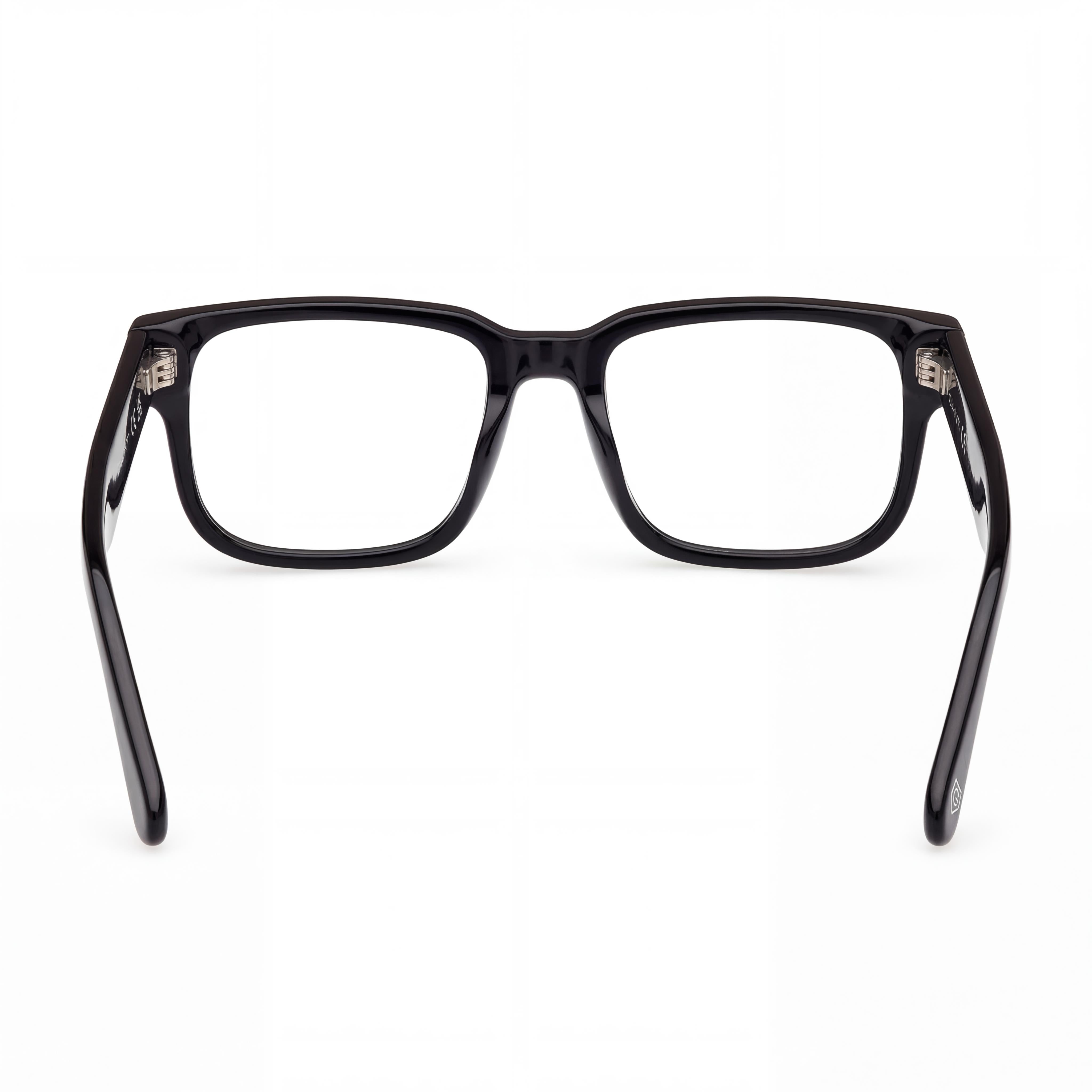 GANT Gafas Clásicas Unisex para Hombre y Mujer, Montura Negra Brillante, Lentes de Policarbonato 53-17-145, Photo 3