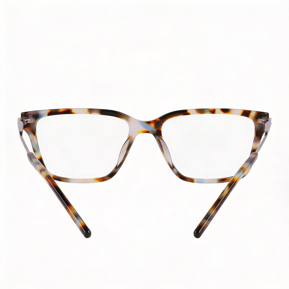 DKNY Women's DK7012 Classic Style Acetate Frame Non-Polarized Sunglasses Bone/Ink Tortoise 53mm