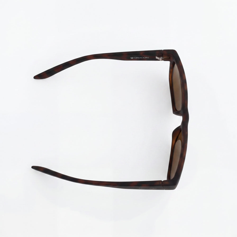 Dragon Alliance Dr Rune Unisex Matte Tortoise Bronze Thermoplastic Polyurethane Sunglasses 58mm