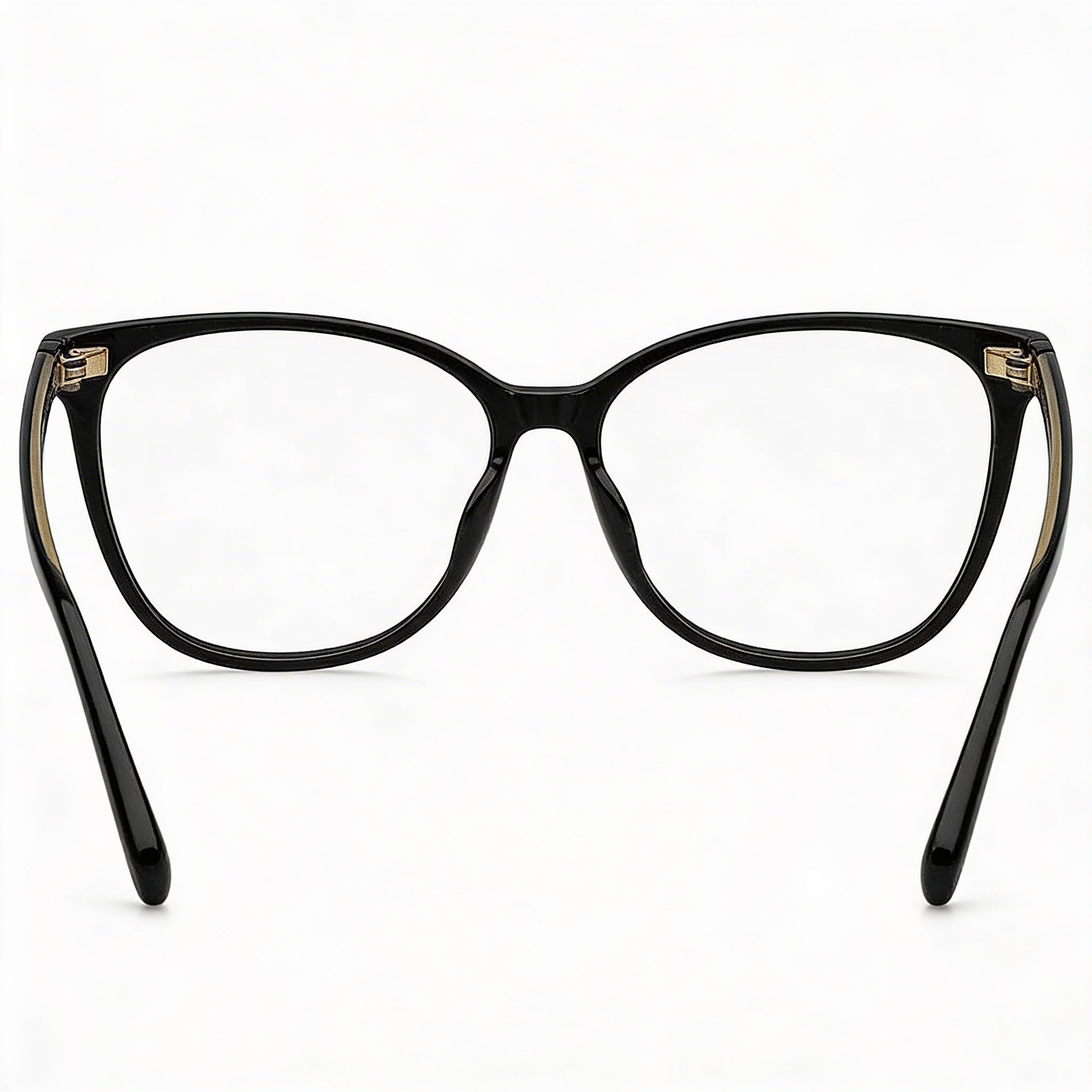 Tommy Hilfiger Modern Women's Black Acetate Frame Eyewear, with Non-Polarised Polycarbonate Lenses, 54mm, Photo 3