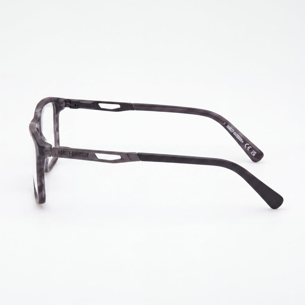 Harley-Davidson HD50026 Men's Plastic Eyewear, Grey Frame, Multicoloured Lenses (16-145)