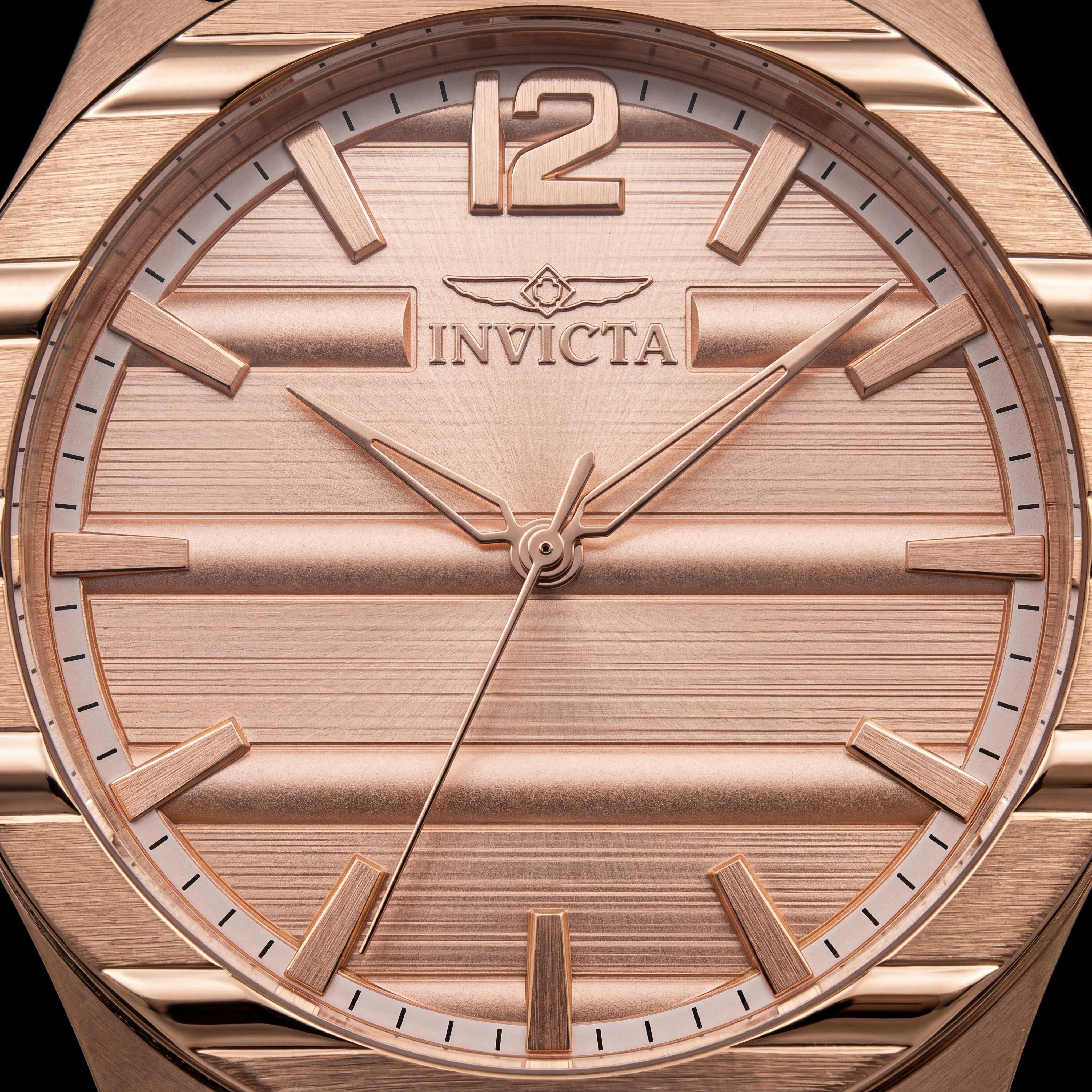 Invicta Speedway 50332 Unisex Quartz Watch with Stainless Steel Case, Rose-gold Dial, 43mm, Photo 2