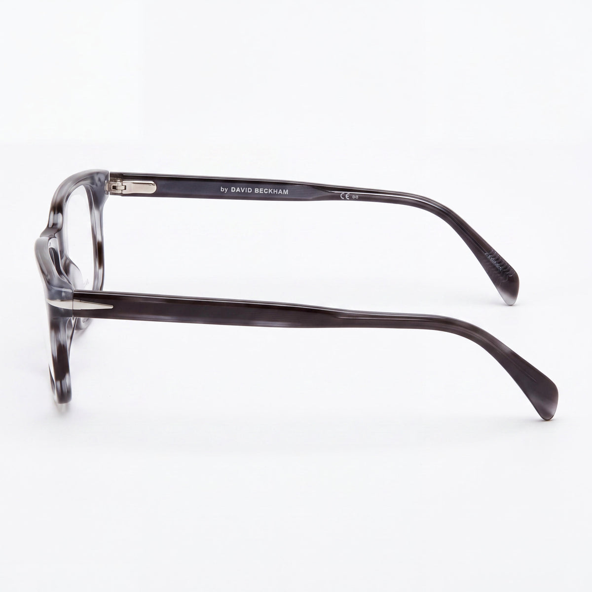 David Beckham Db 1065 Men's Grey Horn Plastic Eyeglasses, Lens 54mm, Bridge 17mm, Temple 145mm, Photo 2