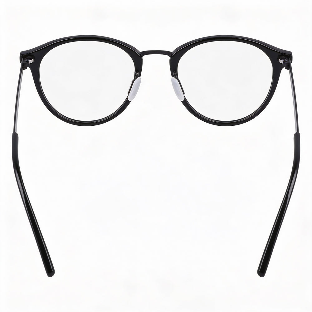 Flexon B2036 Men's Shiny Black Metal Frame Sunglasses with 49mm Lens, 21mm Bridge, 145mm Temple