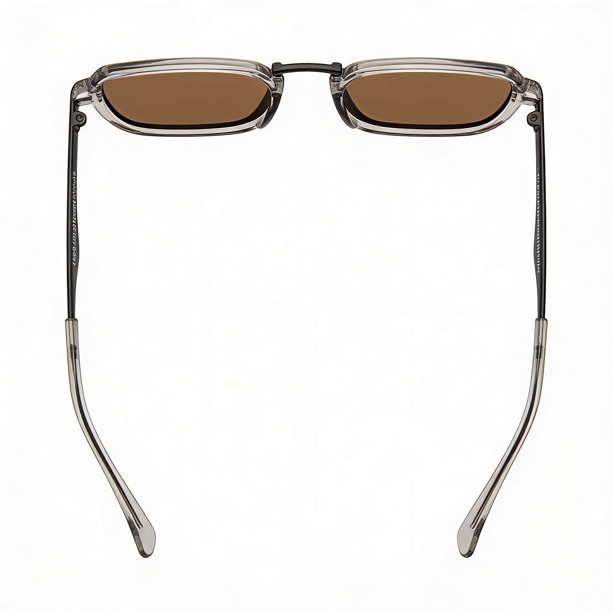 PRIVÉ REVAUX No Concept Men's Grey Crystal Gold Polycarbonate UV Protection Sunglasses 52mm, Photo 3
