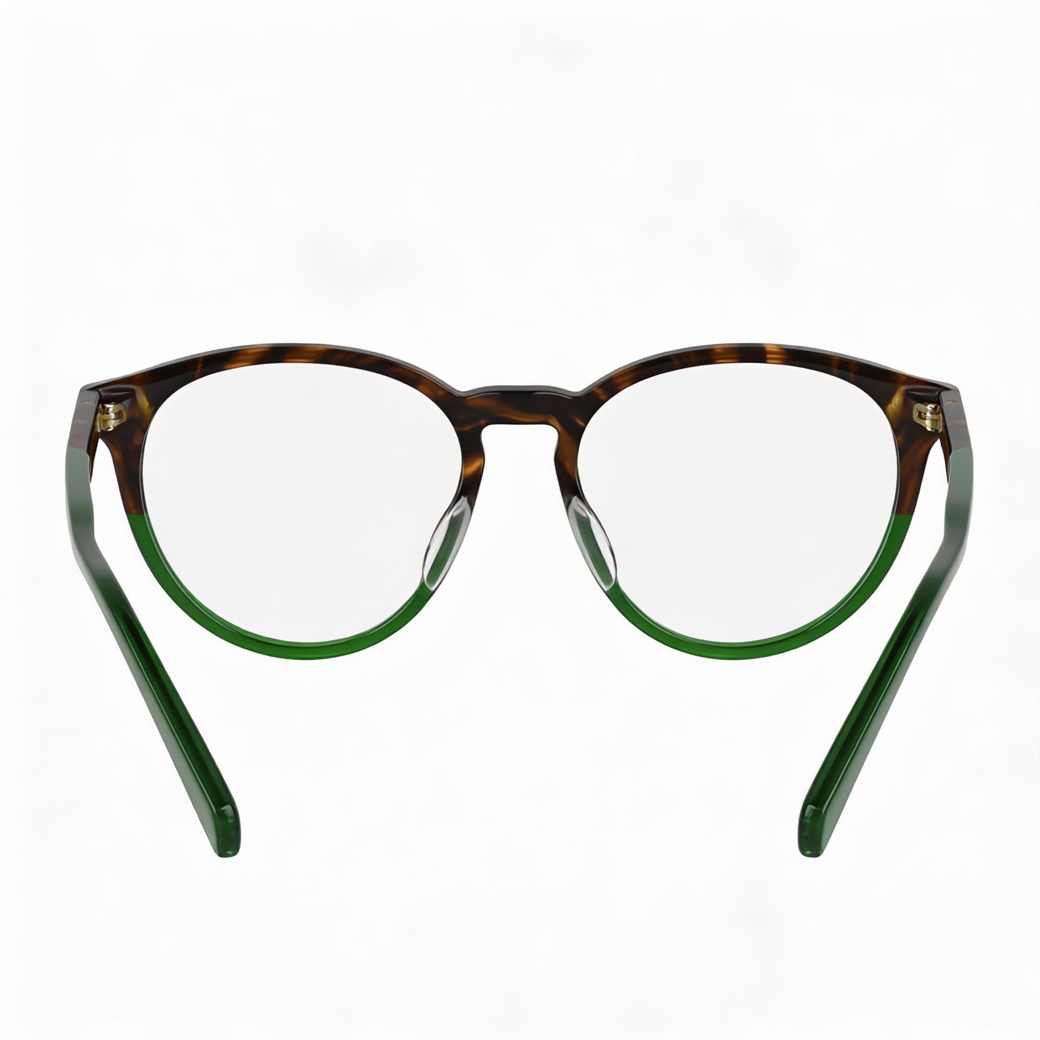Longchamp Lo2752 Women's Striped Brown Green Eyeglasses with Clear Demo Lenses - Prescription Ready 51-17-140, Photo 3
