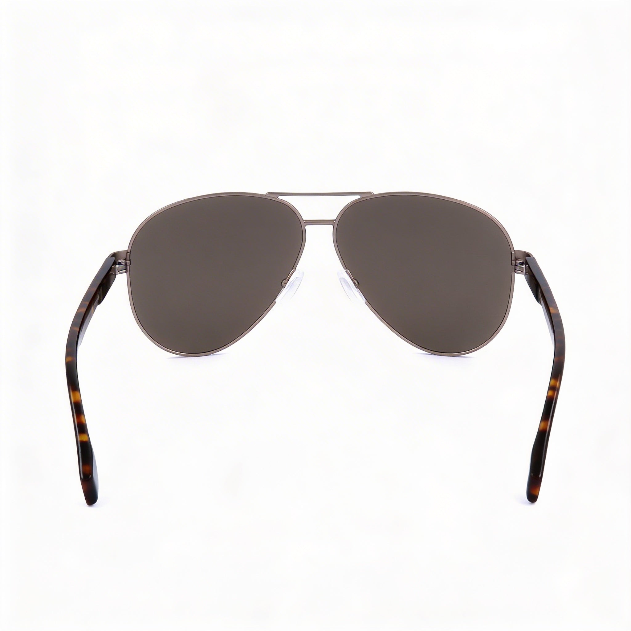 Hugo Boss Boss1560/O/S Men's Multicoloured Pilot Plastic Frame Sunglasses Gray-Brown Lenses 100% UV Protection 63mm, Photo 4