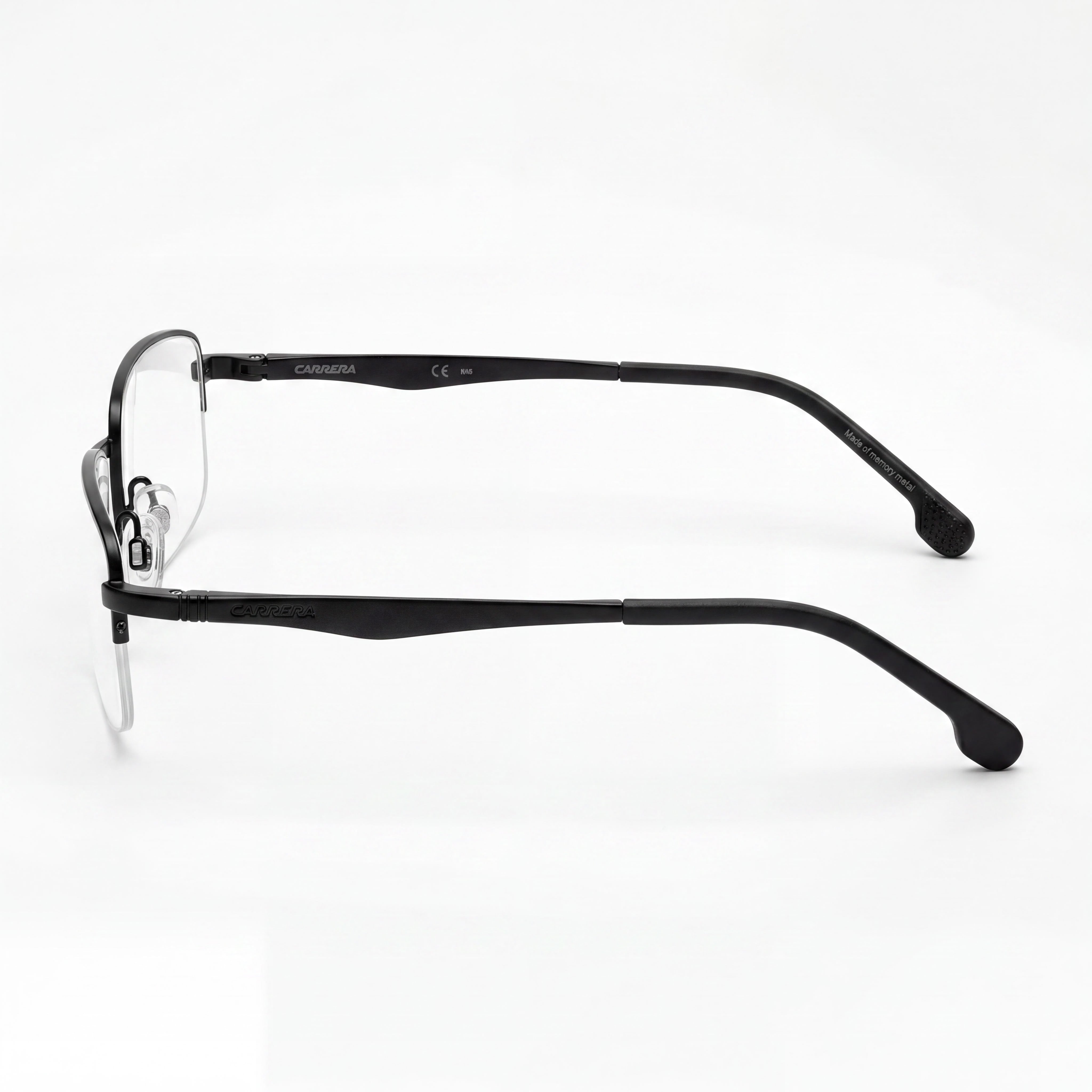 Carrera 8860 Unisex Matte Black Metal Optical Eyeglass Frames for Prescription Lenses 52mm Lens Width, Photo 2