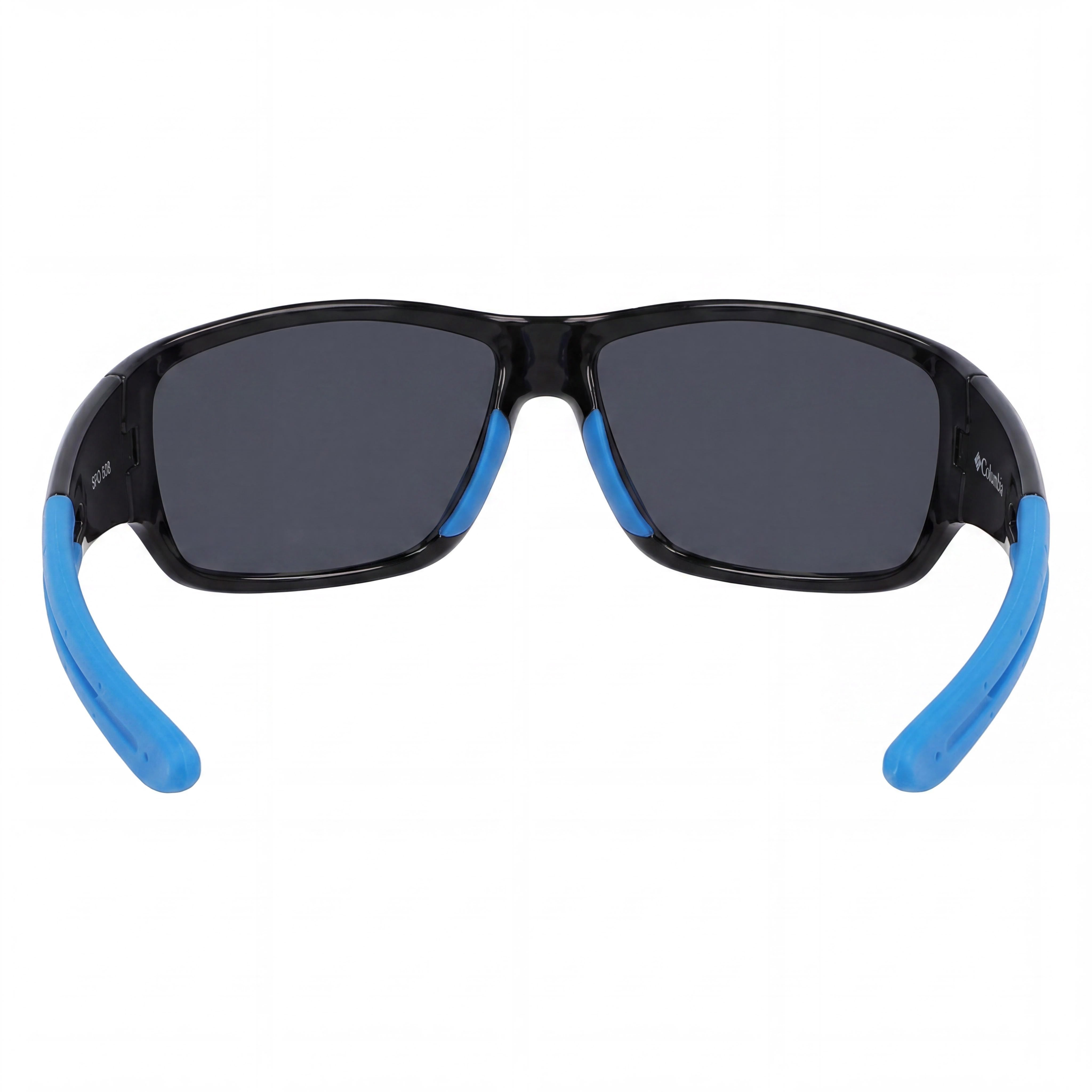 Columbia C525SP UTILIZER Men’s Plastic Polarized UV Protected Sunglasses Shiny Black & Blue / Blue Mirror 62mm, Photo 3