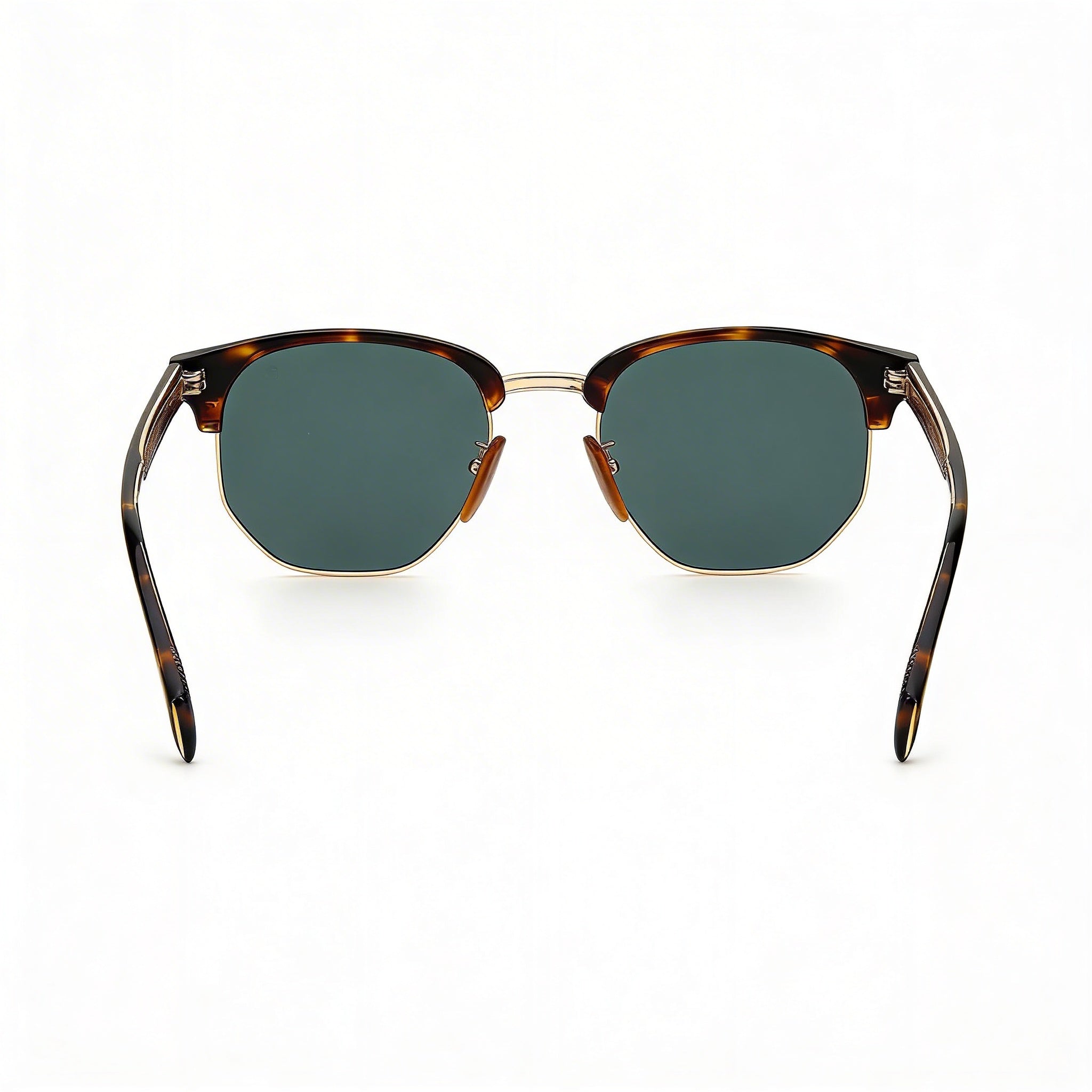 Gafas de sol David Beckham Db 1002/S unisex color Havana oscuro, montura de poliamida, lentes verdes, protección UV, 51 mm, Photo 4