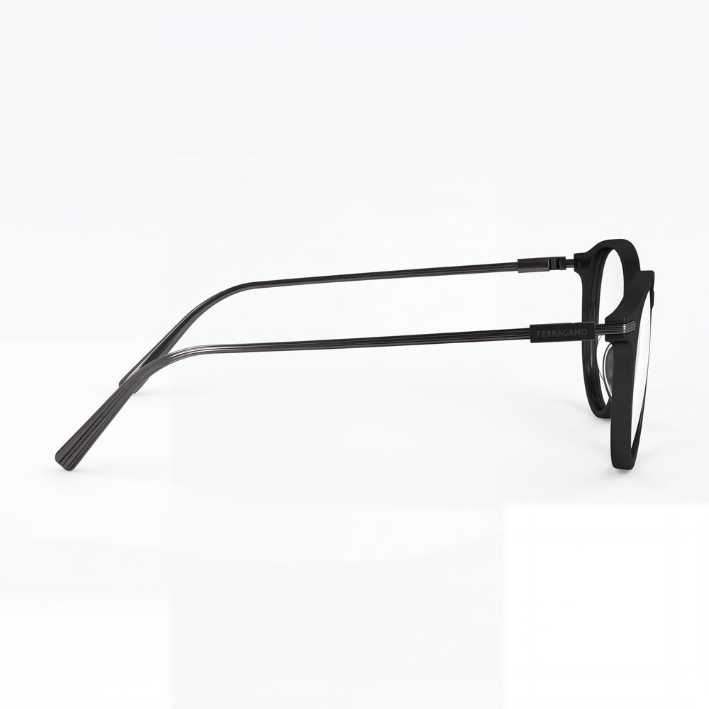 Salvatore Ferragamo Sf2976 Men's Multicoloured Injected Lightweight Frame Eyeglasses with Clear Polycarbonate Lenses 51mm