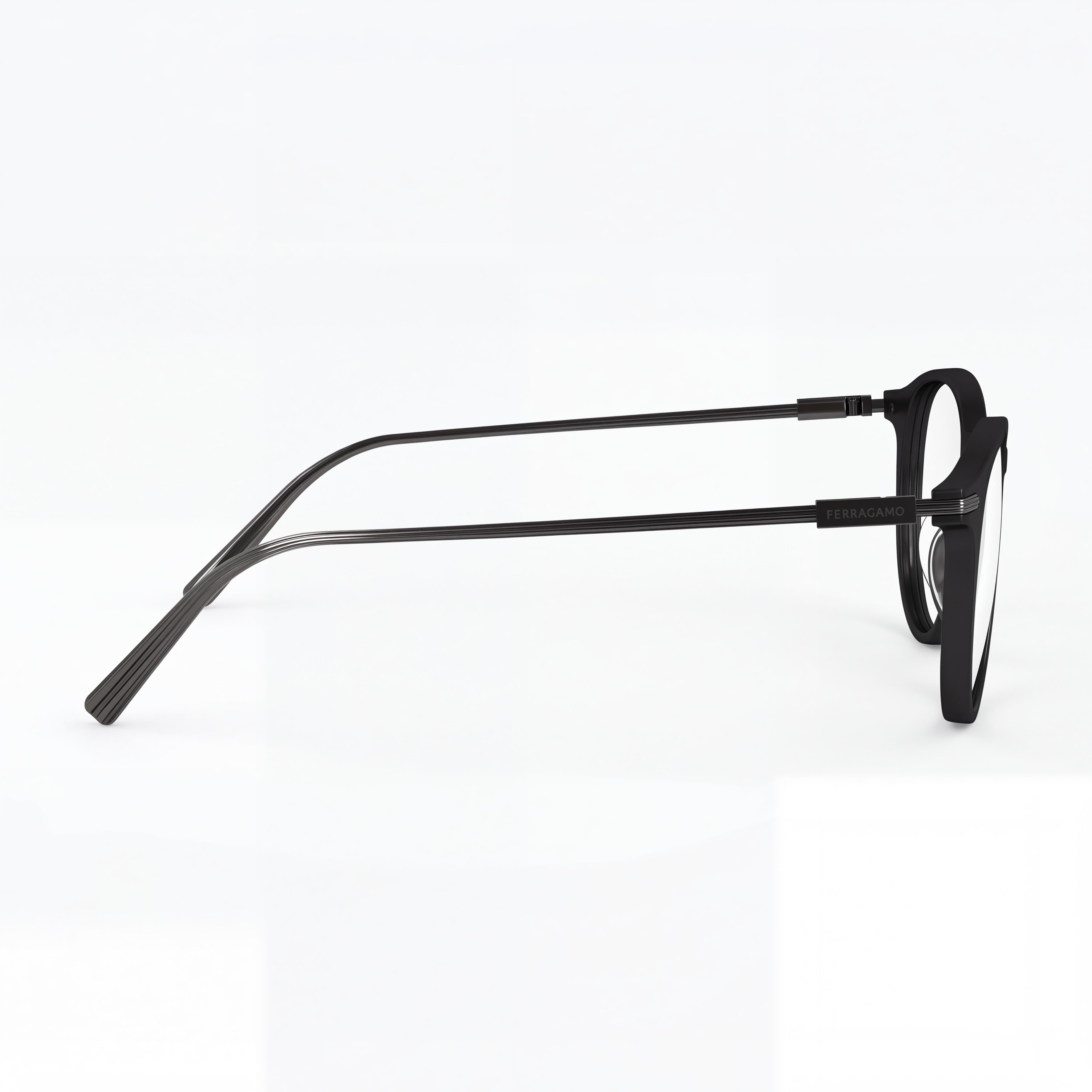 Salvatore Ferragamo Sf2976 Men's Multicoloured Injected Lightweight Frame Eyeglasses with Clear Polycarbonate Lenses 51mm, Photo 2