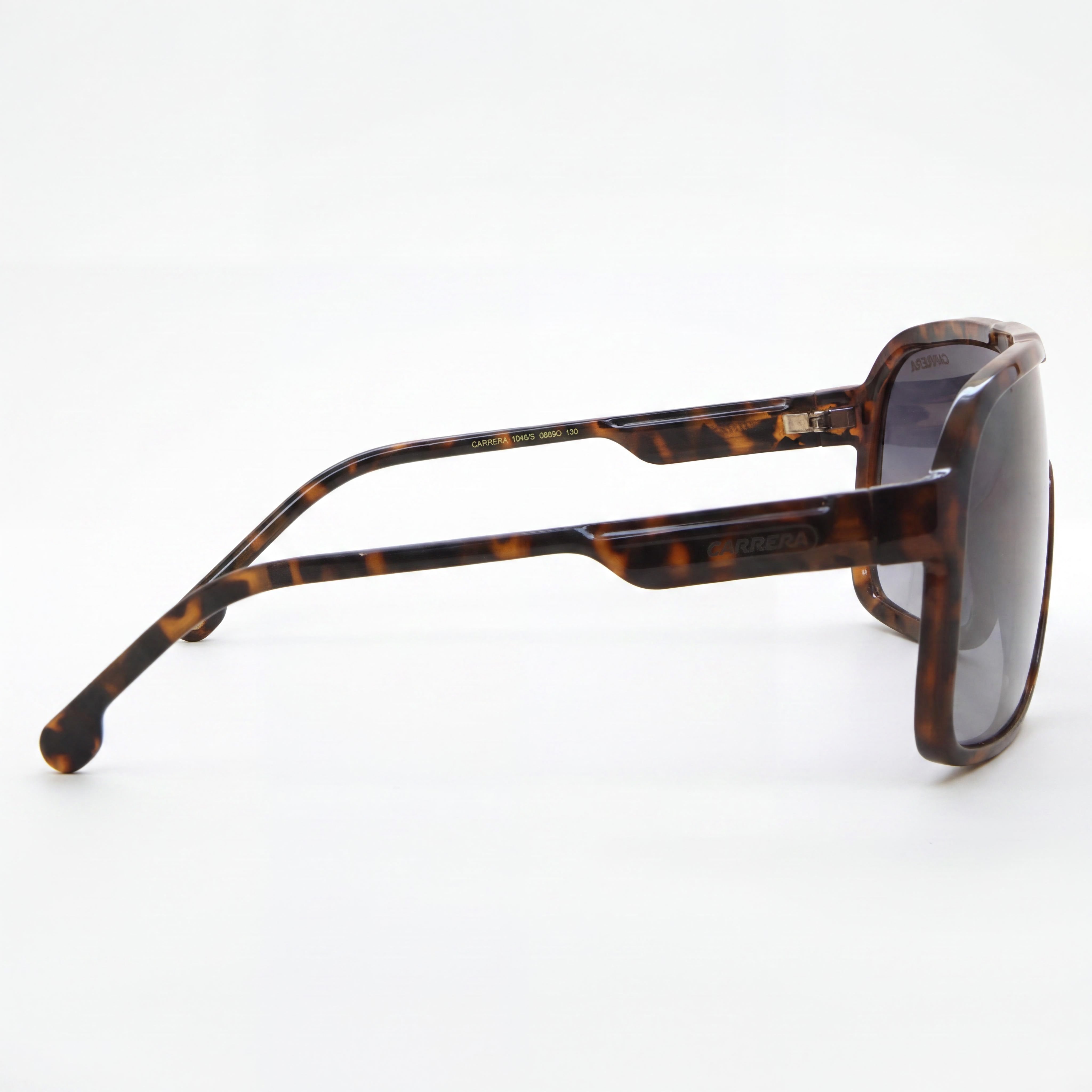 Carrera 1046/S Gafas de sol unisex con montura de poliamida havana, lentes gris oscuro degradado no polarizadas con protección UV 99-01-130, Photo 3