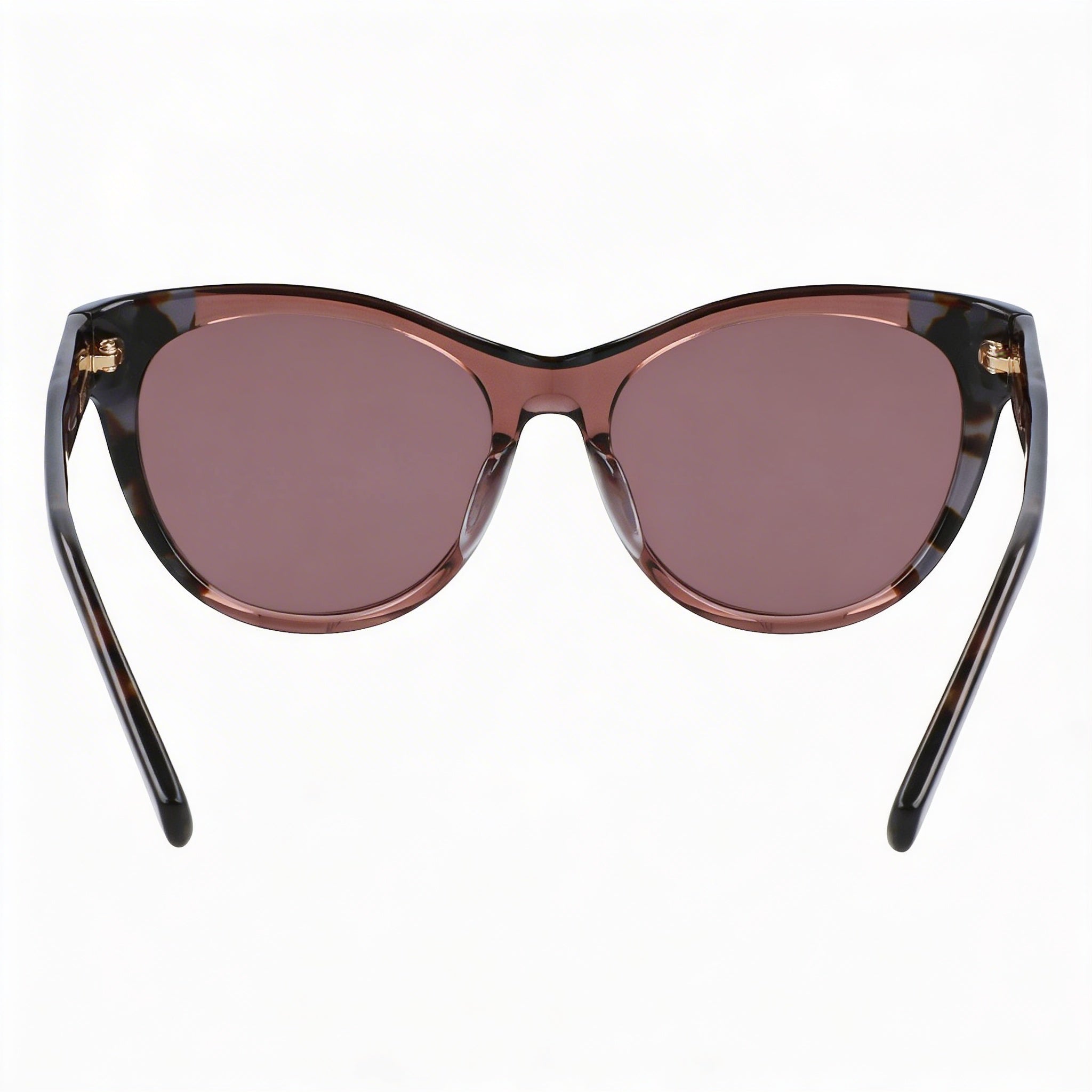 DKNY Women's Dk533s Black Tortoise Mauve Acetate Cat Eye Sunglasses 52mm Lens 100% UV Protection, Photo 3