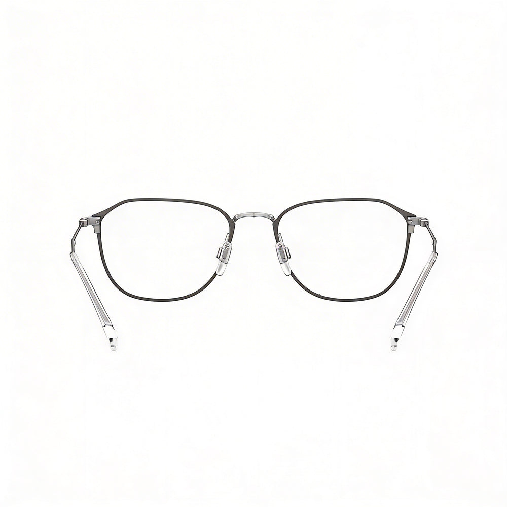 Gafas de sol Levi's Lv 5010 para hombre con montura metálica, aptas para prescripción, gris mate, 52 mm