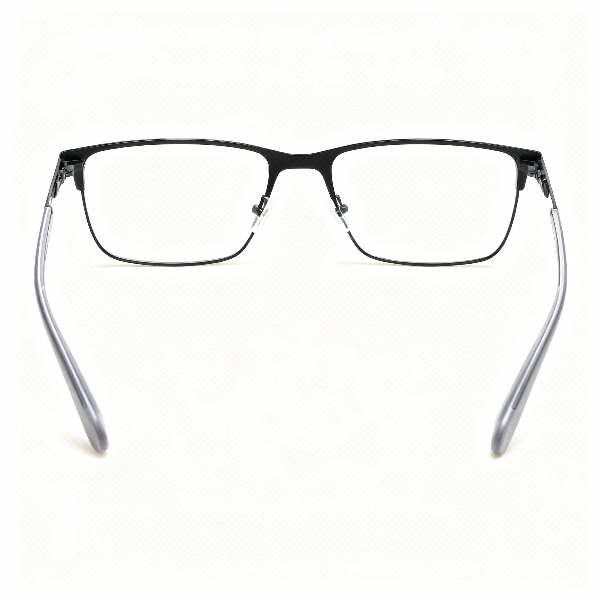 Kenneth Cole REACTION Kc0937-n Men's Matte Black Metal Polarized Clear Lens Eyewear 55-17-140, Photo 4