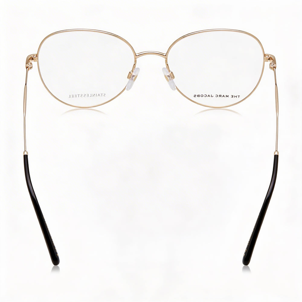 Gafas ópticas Marc Jacobs MARC 590 para mujer, de metal dorado, con lentes de policarbonato con protección UV, 54 mm
